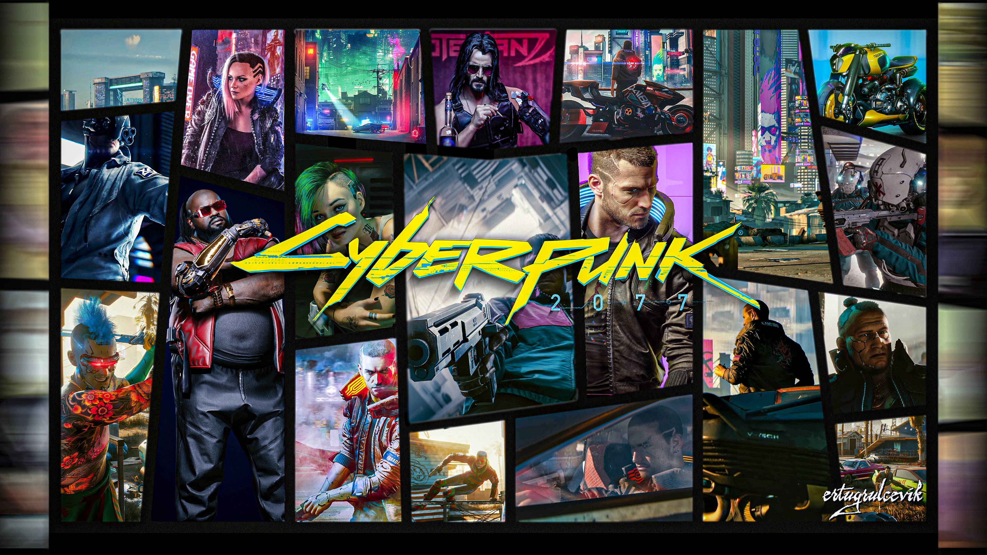 Windows 10 X Cyberpunk 2077 Wallpapers