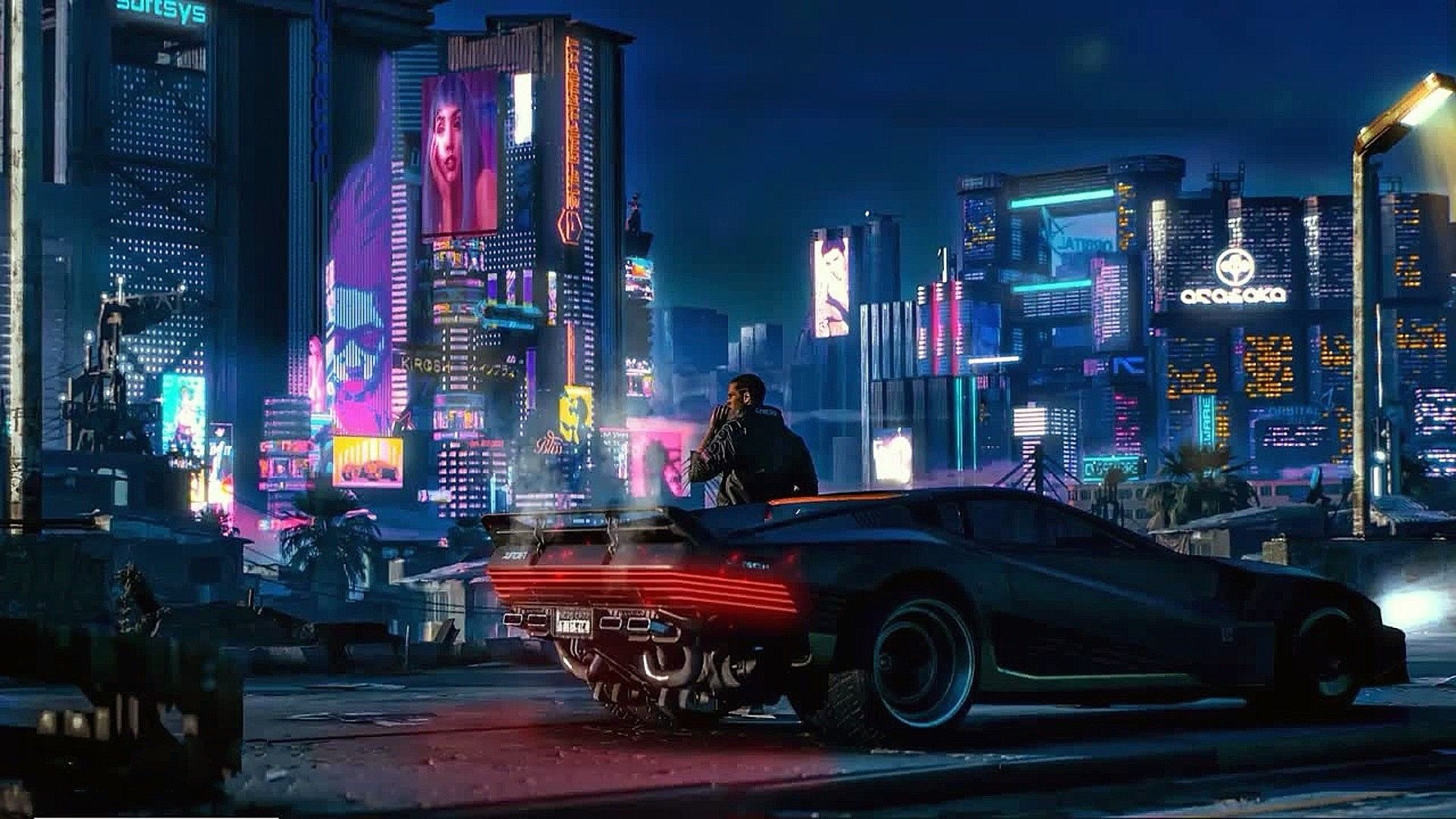 Windows 10 X Cyberpunk 2077 Wallpapers