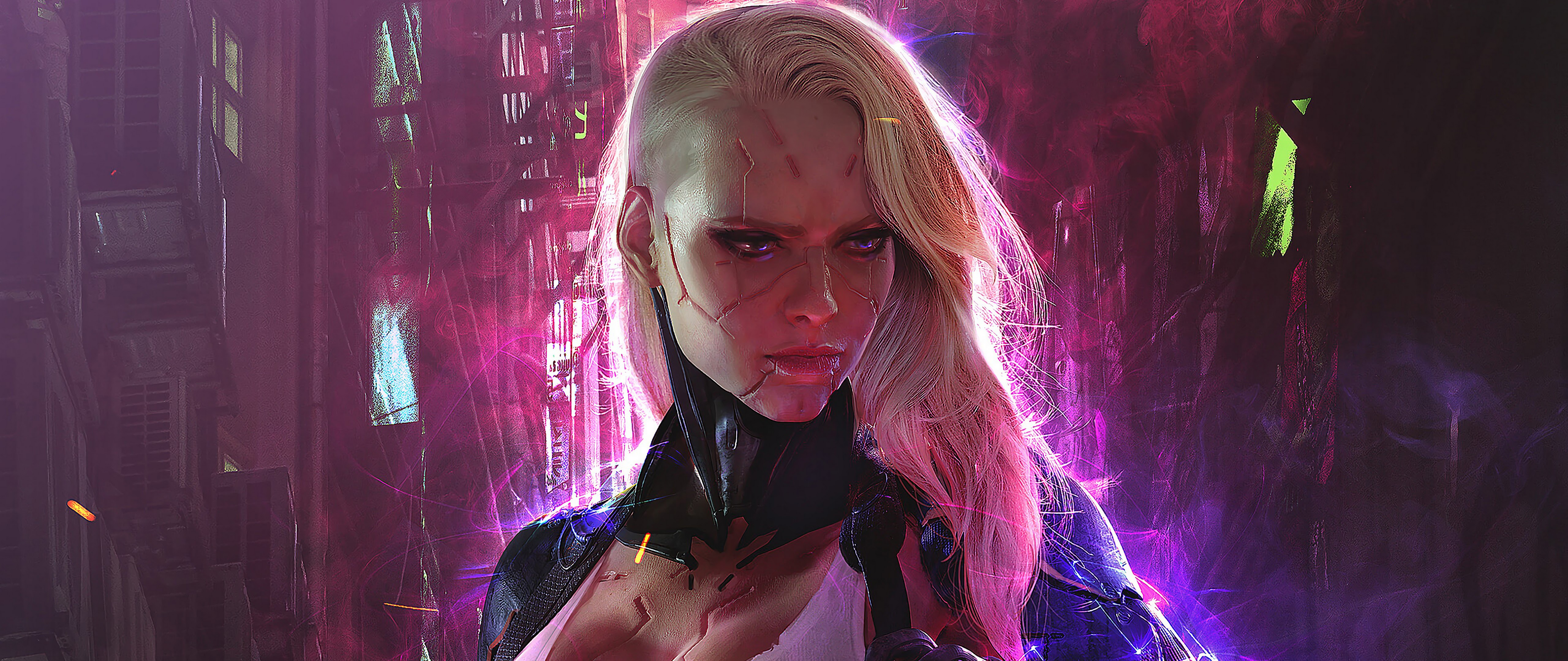 Woman Cyberpunk Wallpapers