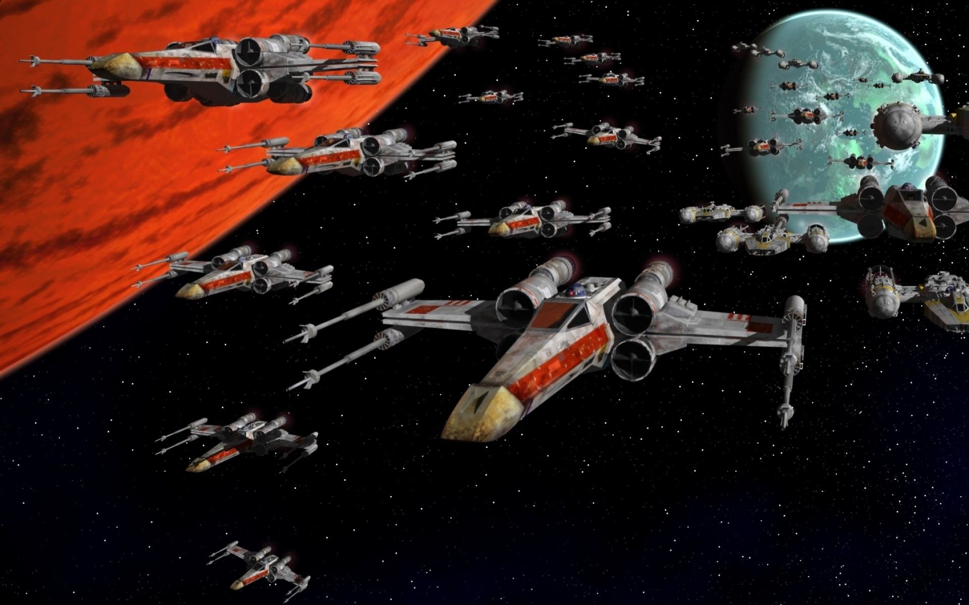 X Wing Ship Artwork Wallpapers