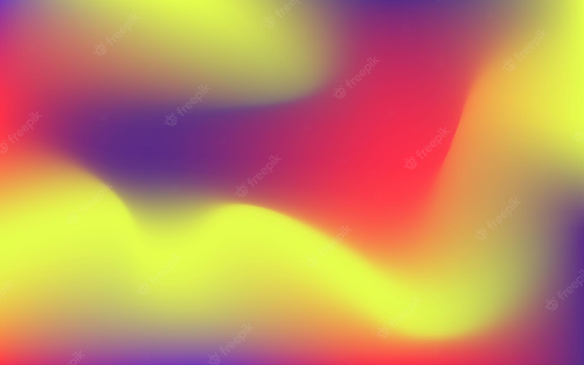 Yellow Red And Blue Mix Design Wallpapers