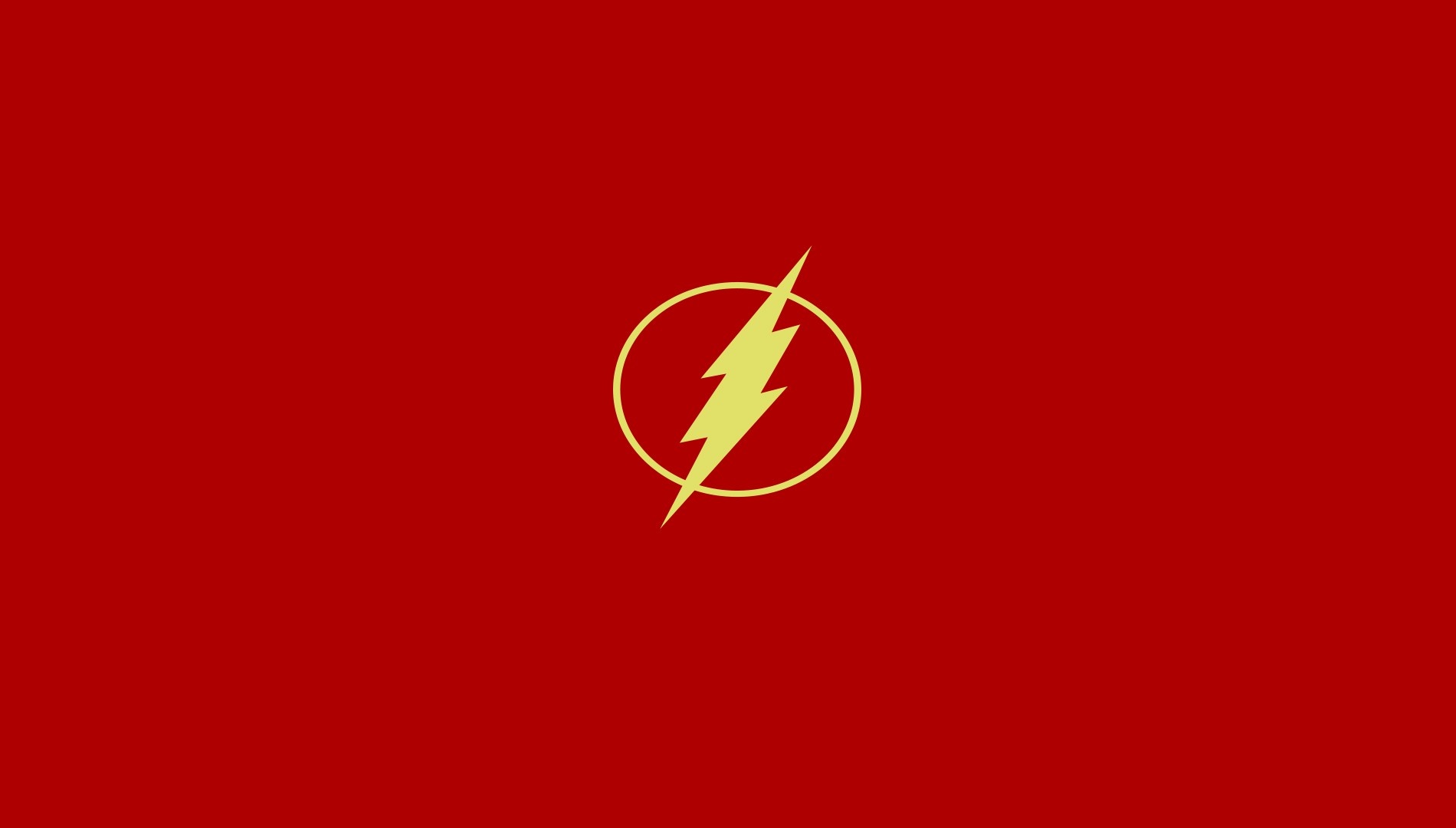 4K Flash Logo Minimal Wallpapers