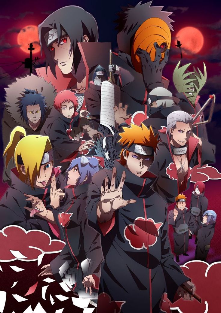 Akatsuki Naruto 4K Anime Wallpapers