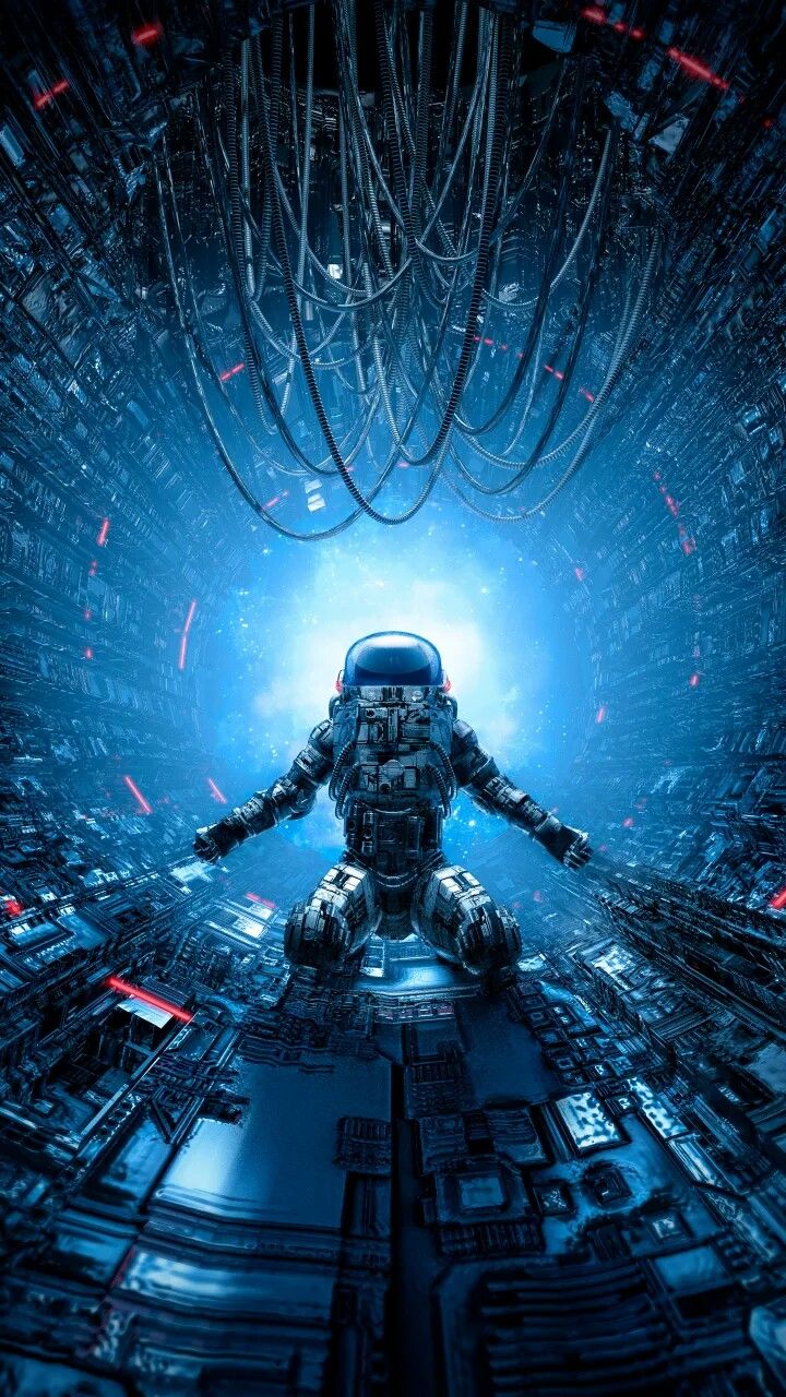 Astronaut Robot Wallpapers