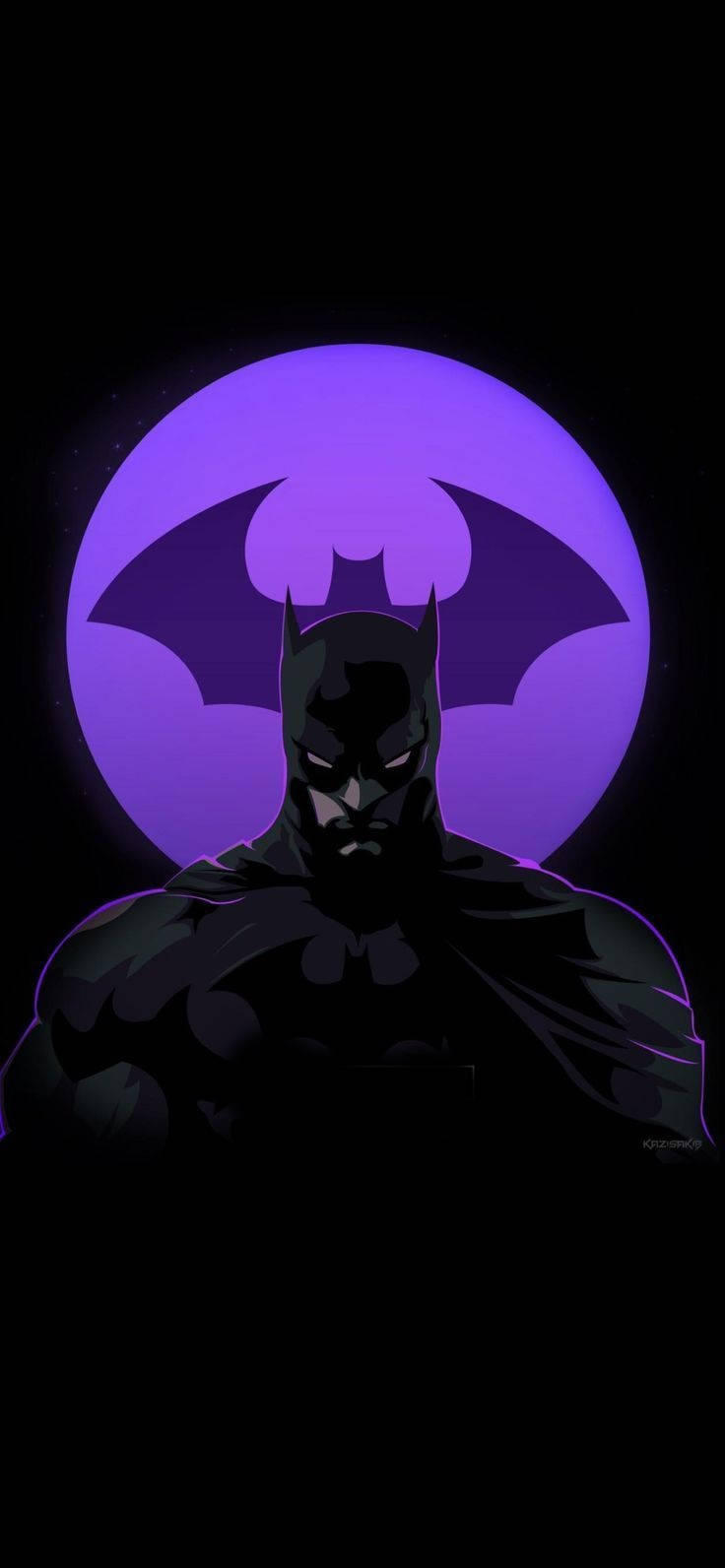 Batman Amoled Fanart Wallpapers