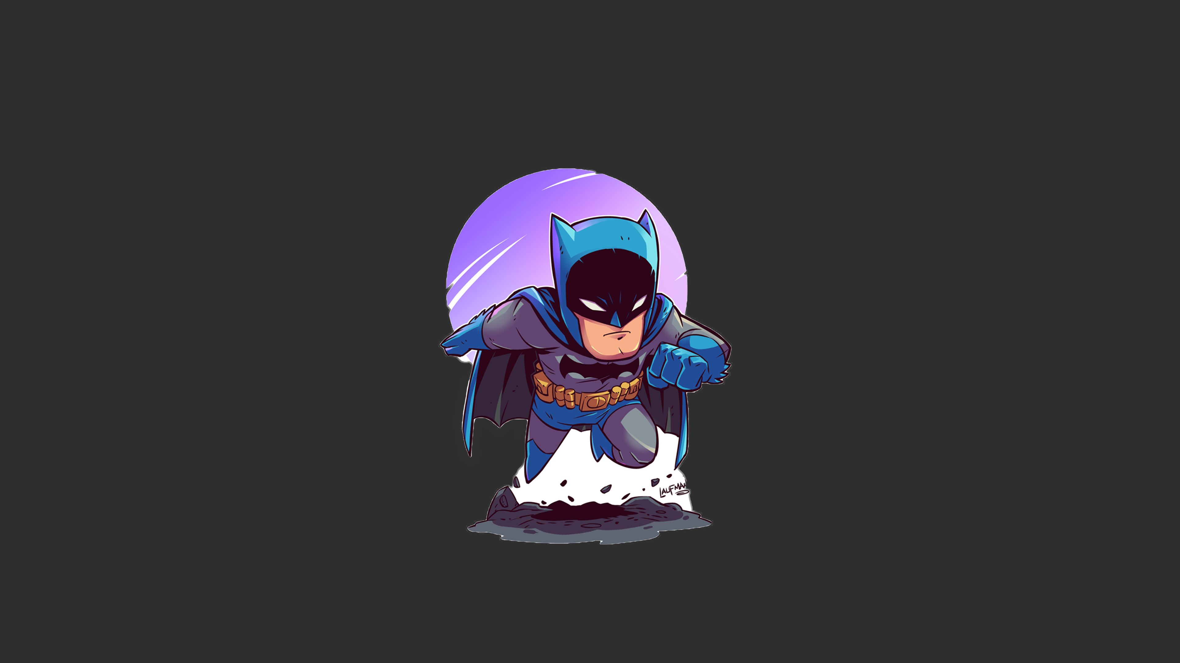 Batman Minimal Illustration Wallpapers