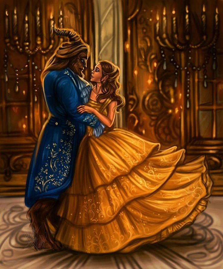 Beauty And The Beast Artwork Wallpapers