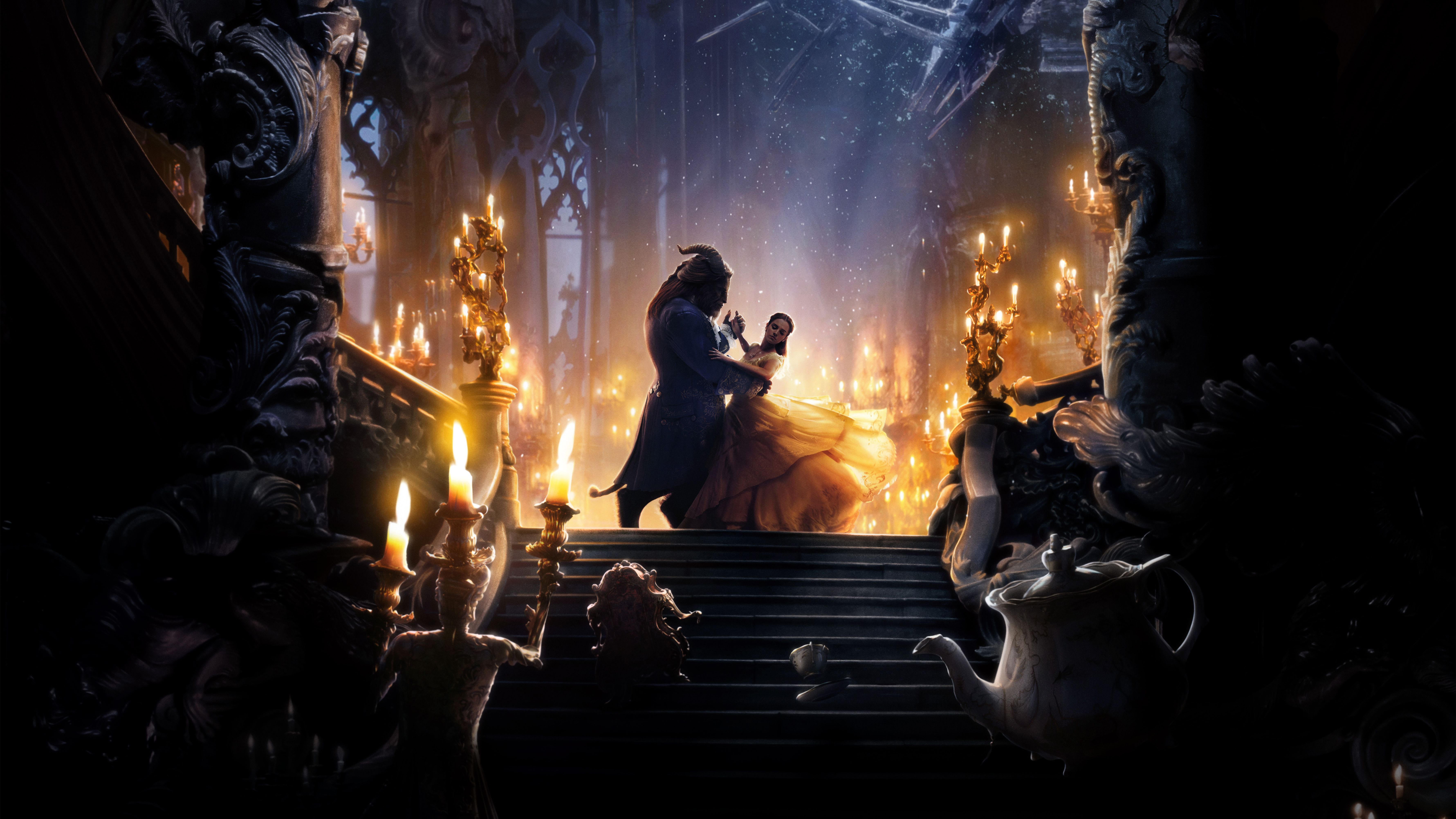 Beauty And The Beast Artwork Wallpapers