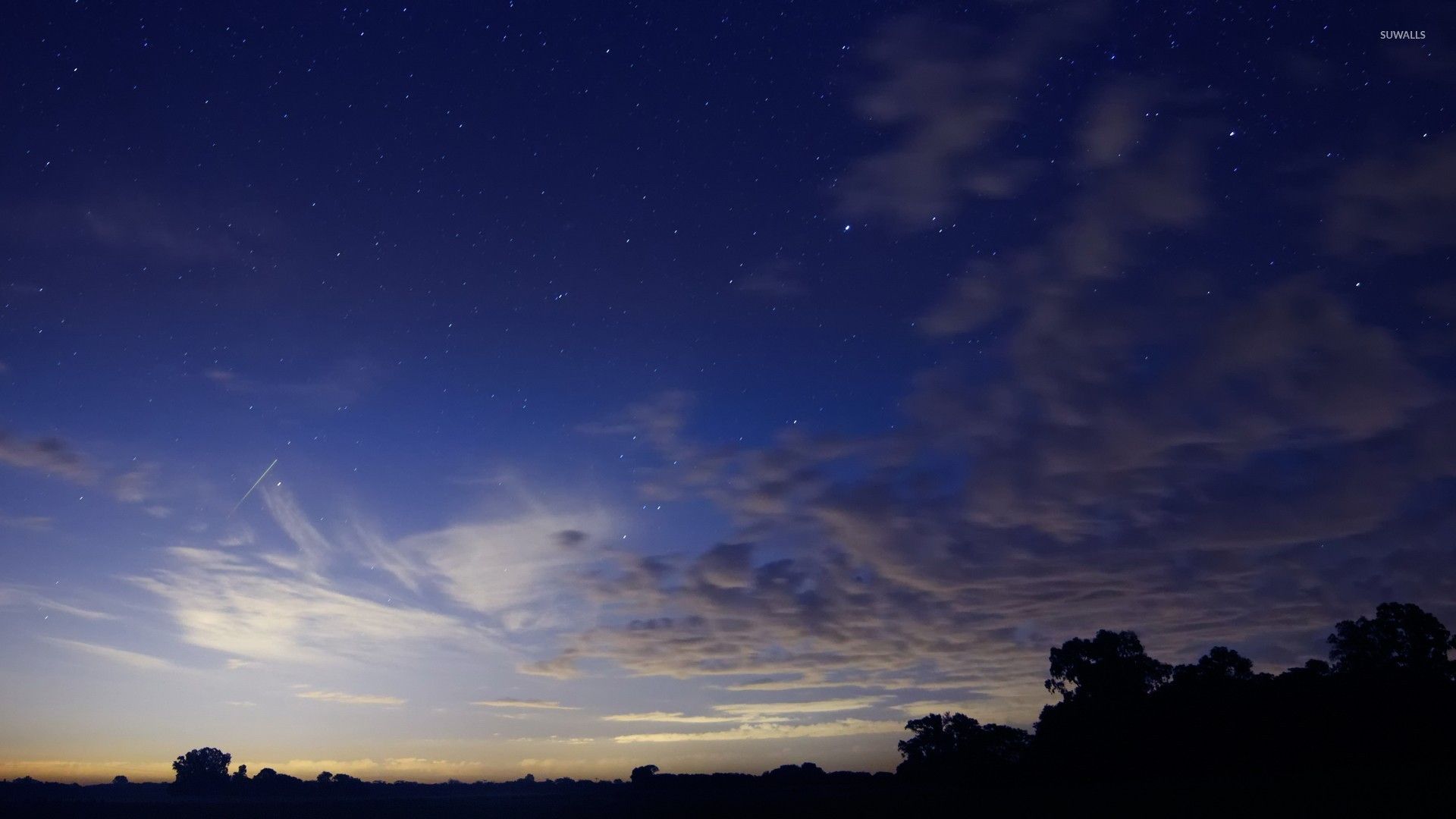 Blue Sky In Evening Wallpapers