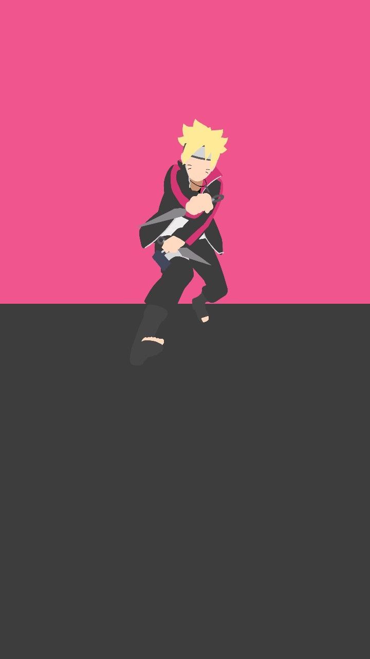 Boruto Uzumaki Minimalist Wallpapers