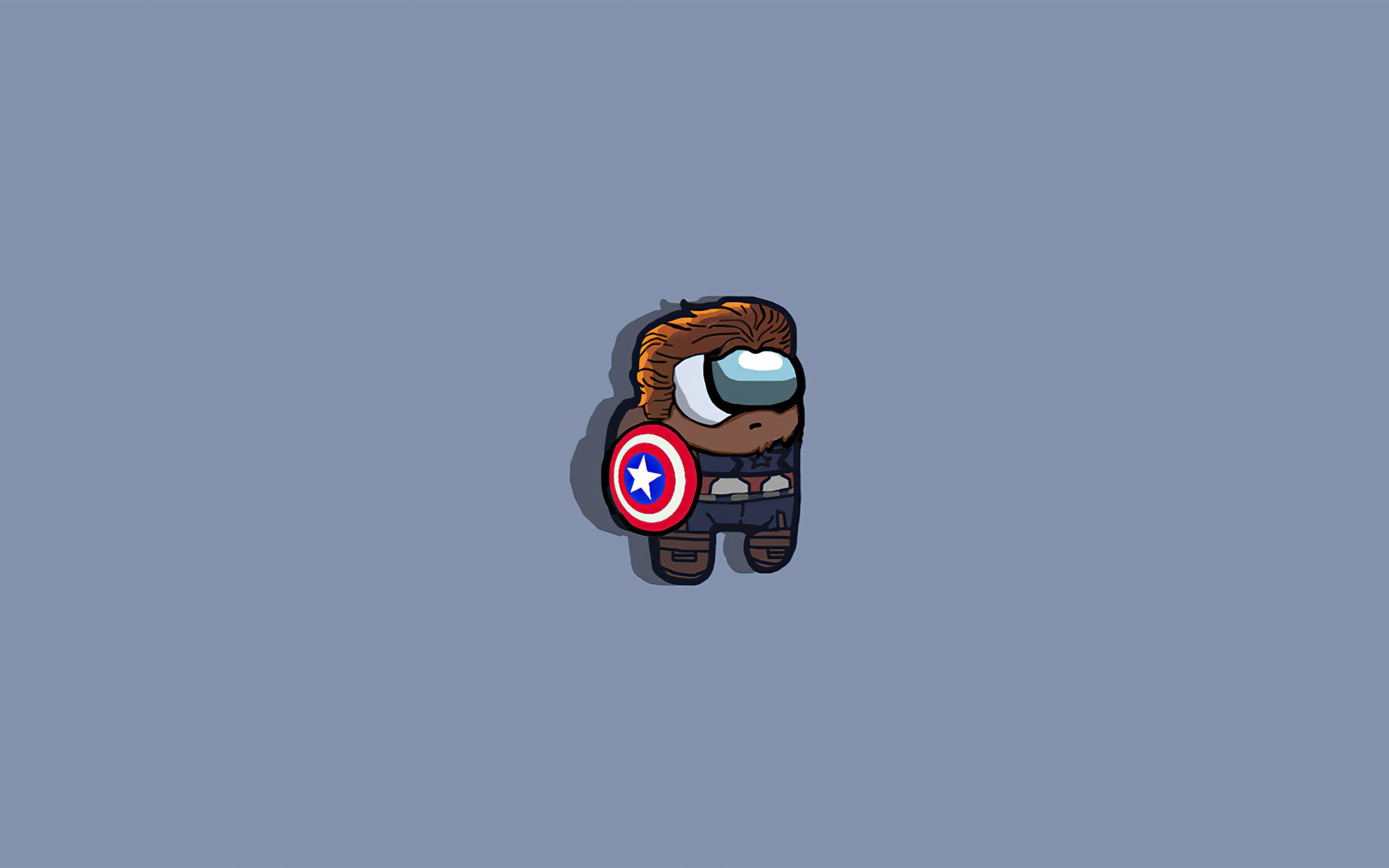 Captain America 4K Minimalist Wallpapers