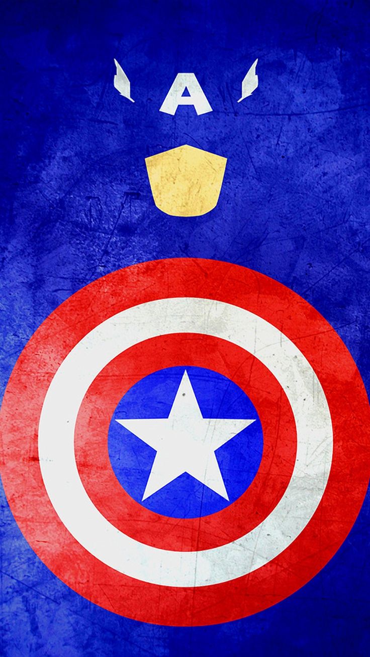 Captain America Minimalist Design Wallpapers