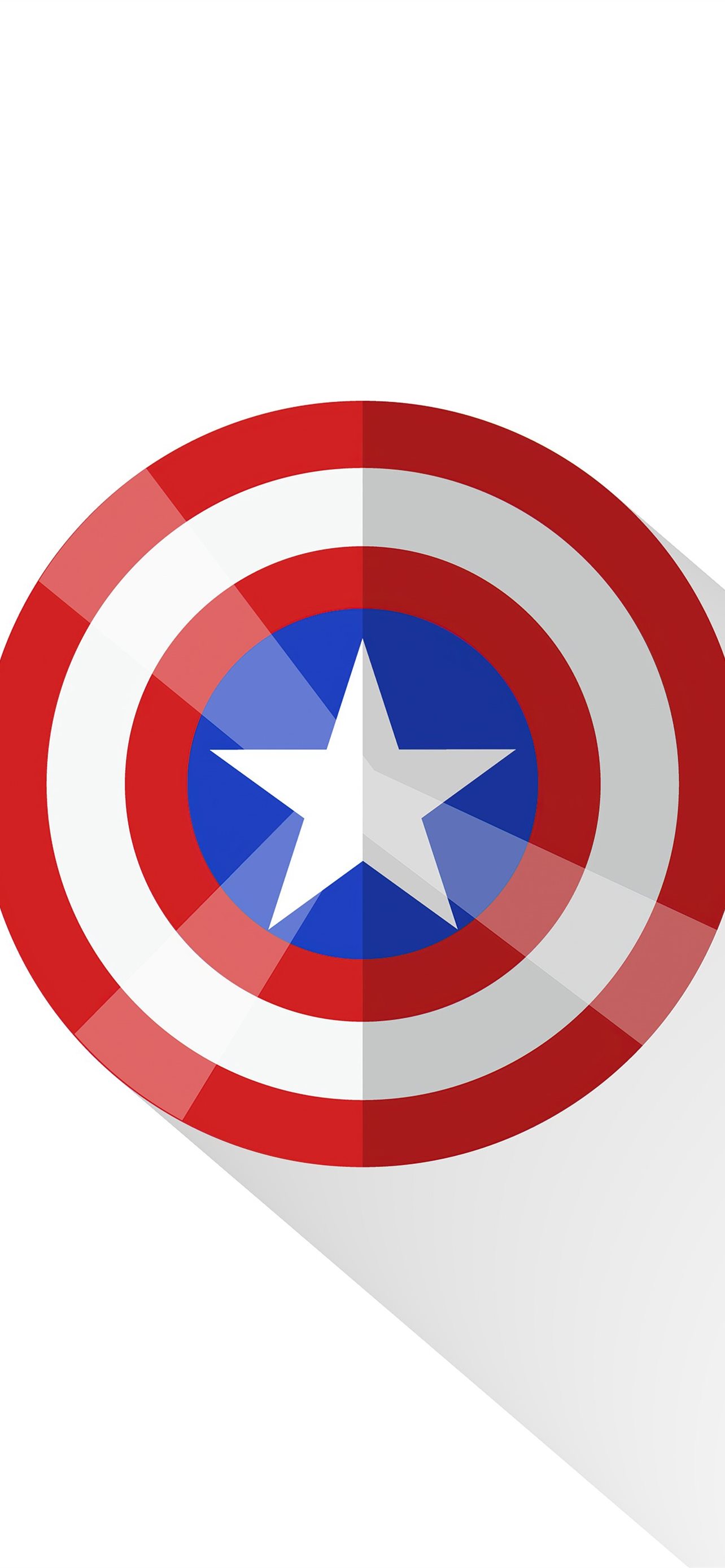 Captain America Minimalist Logo 4K Wallpapers