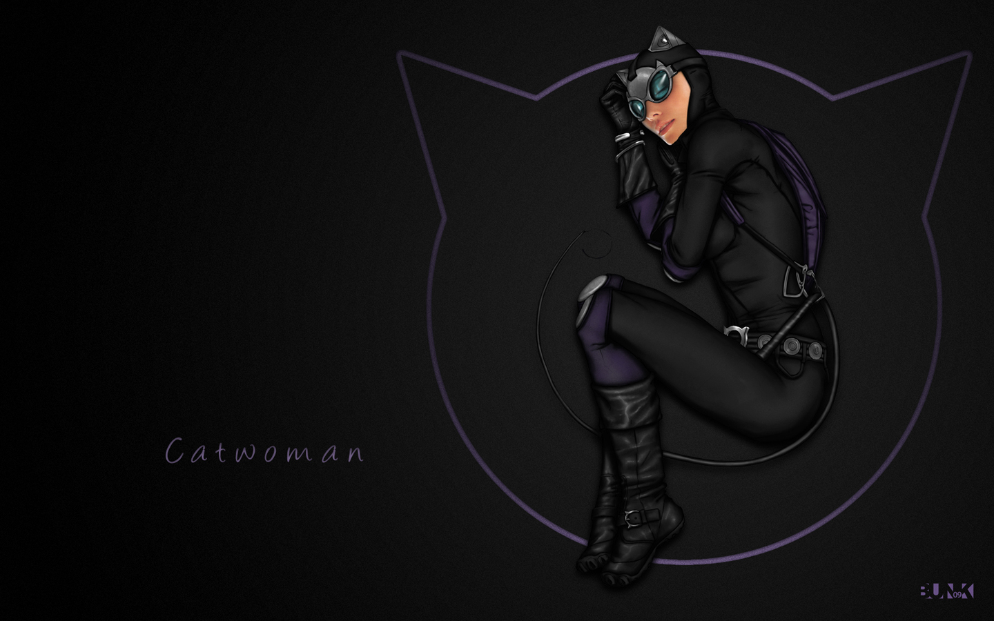 Catwoman Amoled Fanart Wallpapers