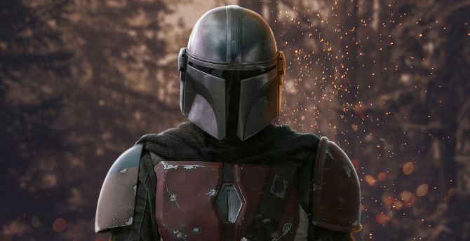 Cool The Mandalorian Art Wallpapers