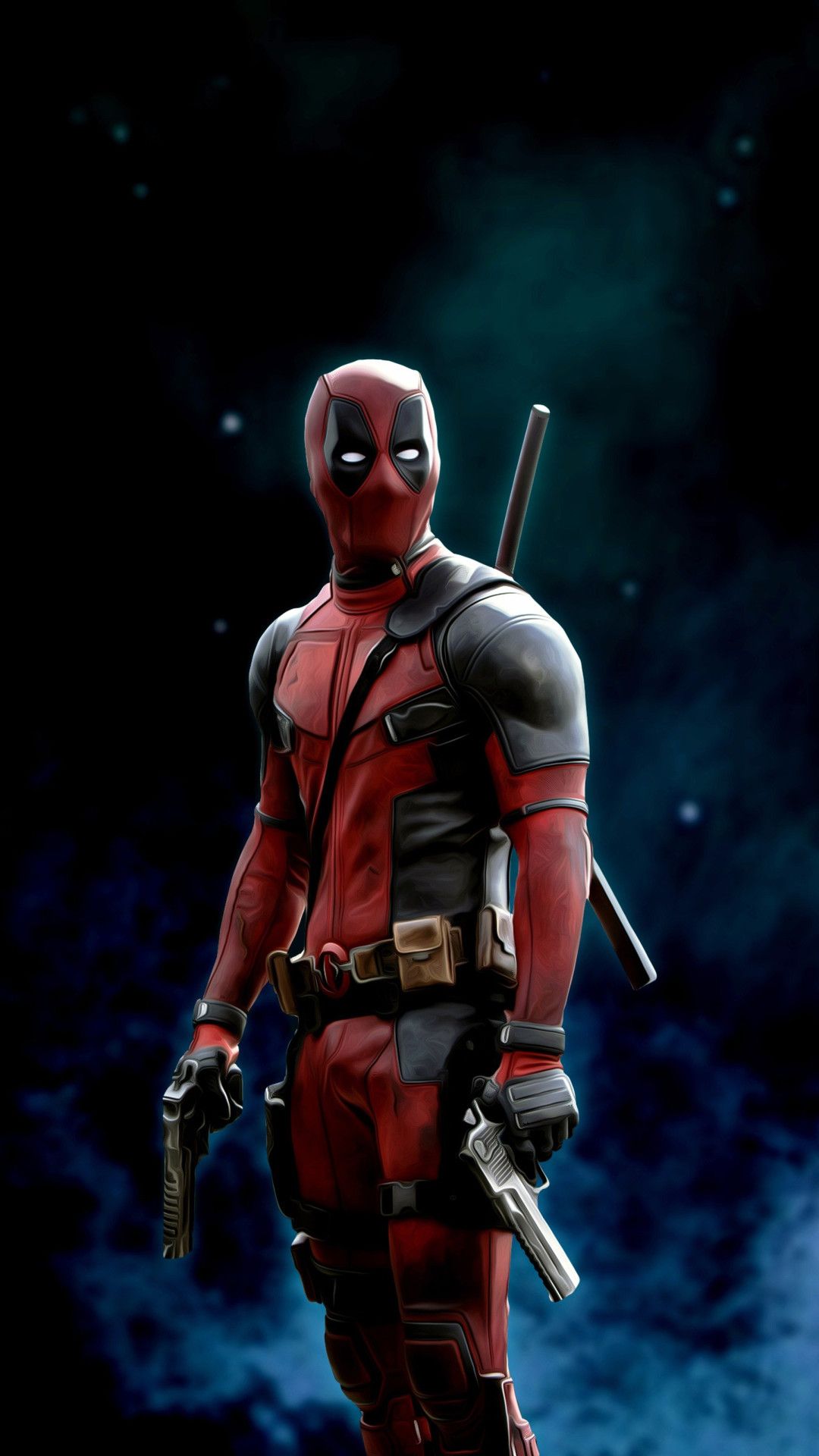 Deadpool Flat Digital Art Wallpapers