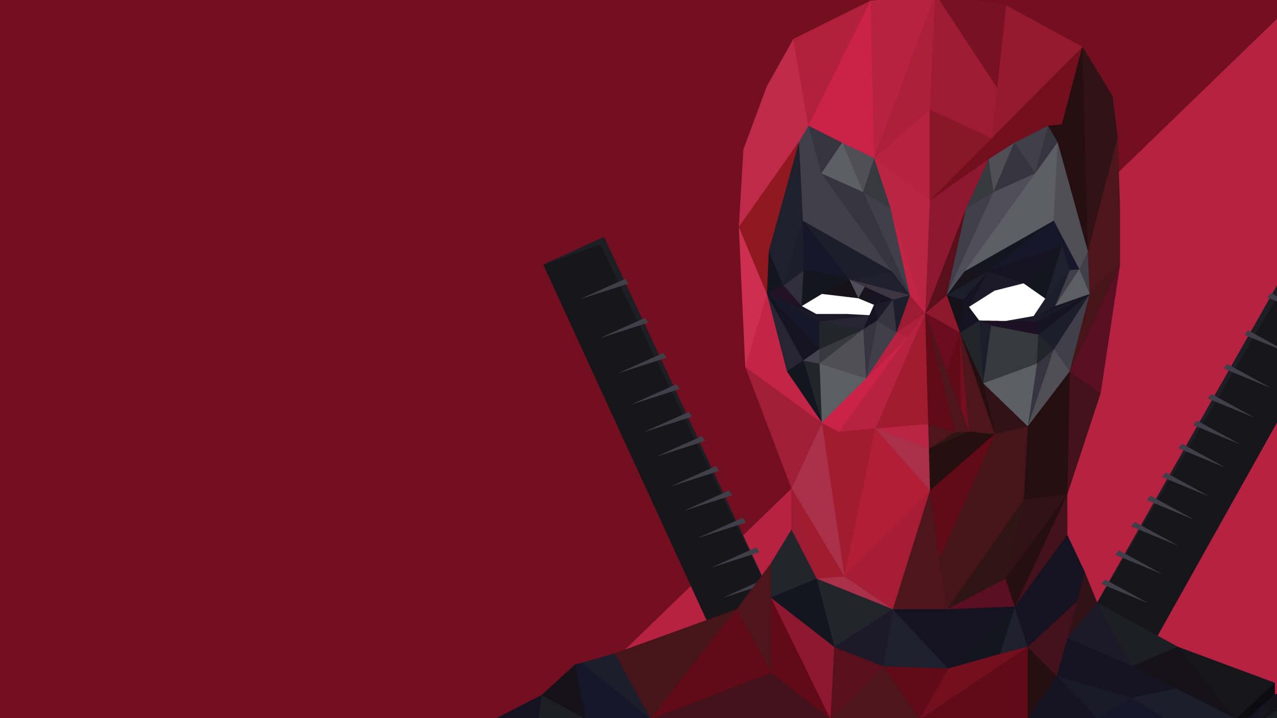 Deadpool Minimal Art Wallpapers