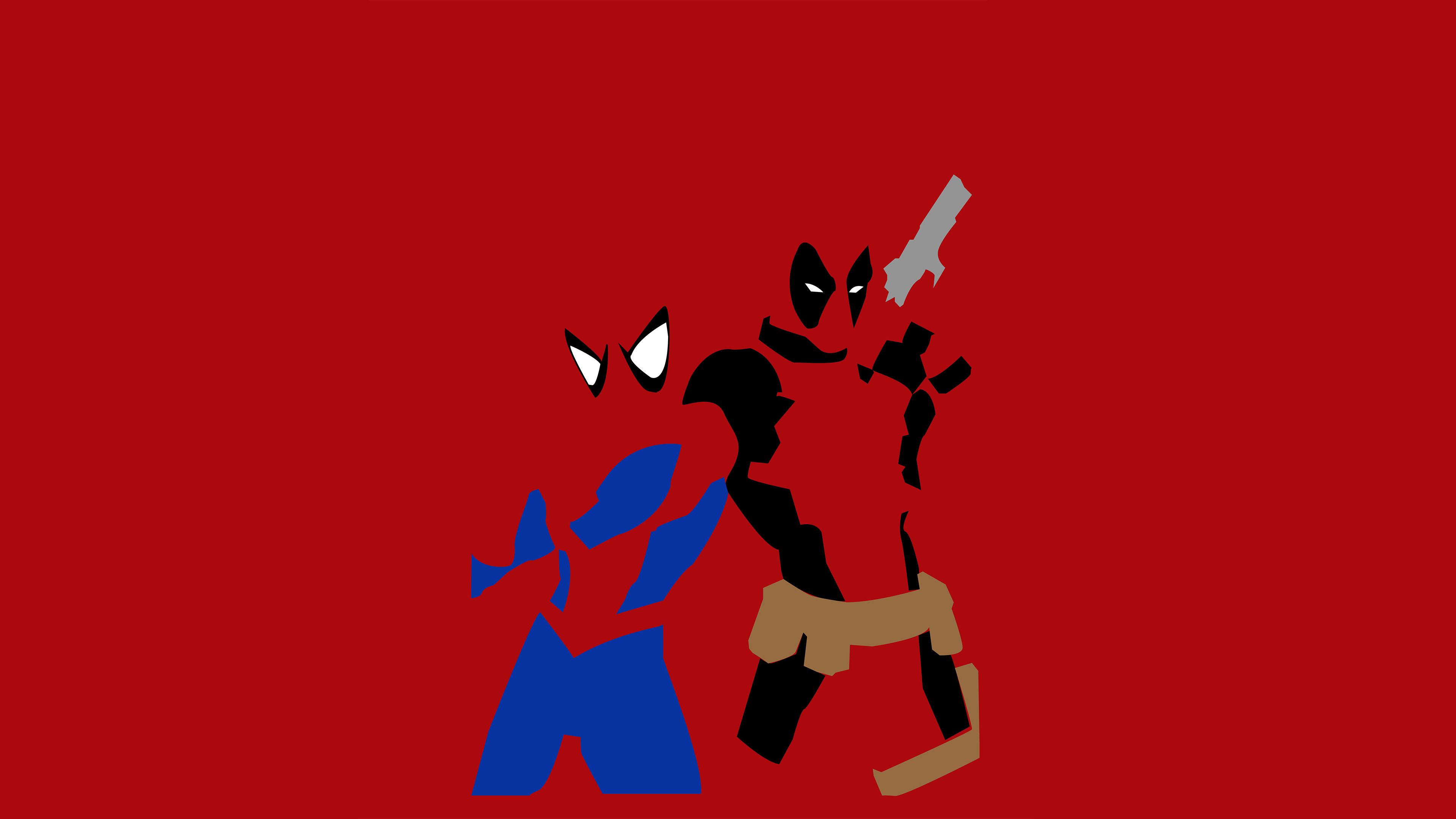 Deadpool Minimal Art Wallpapers