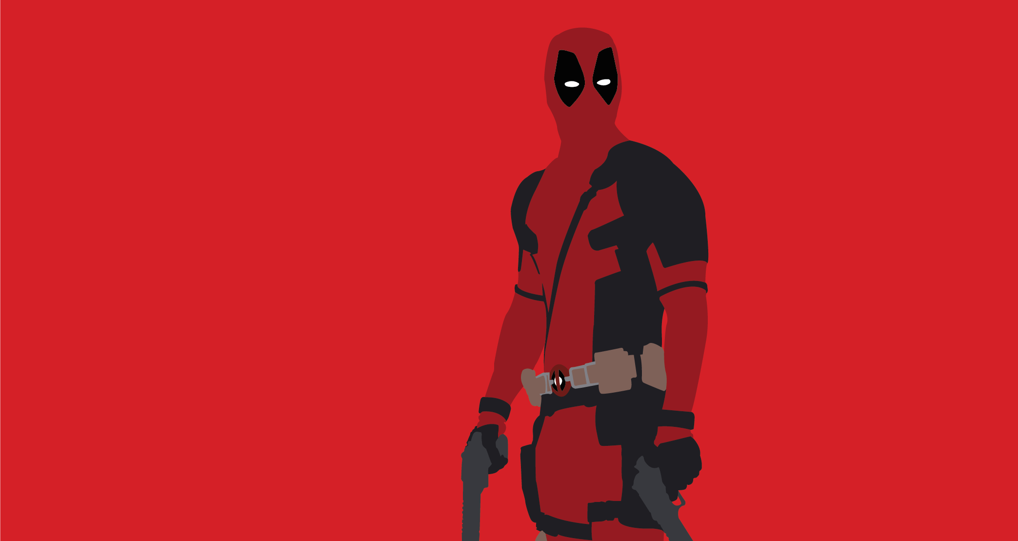 Deadpool Minimal Art Wallpapers