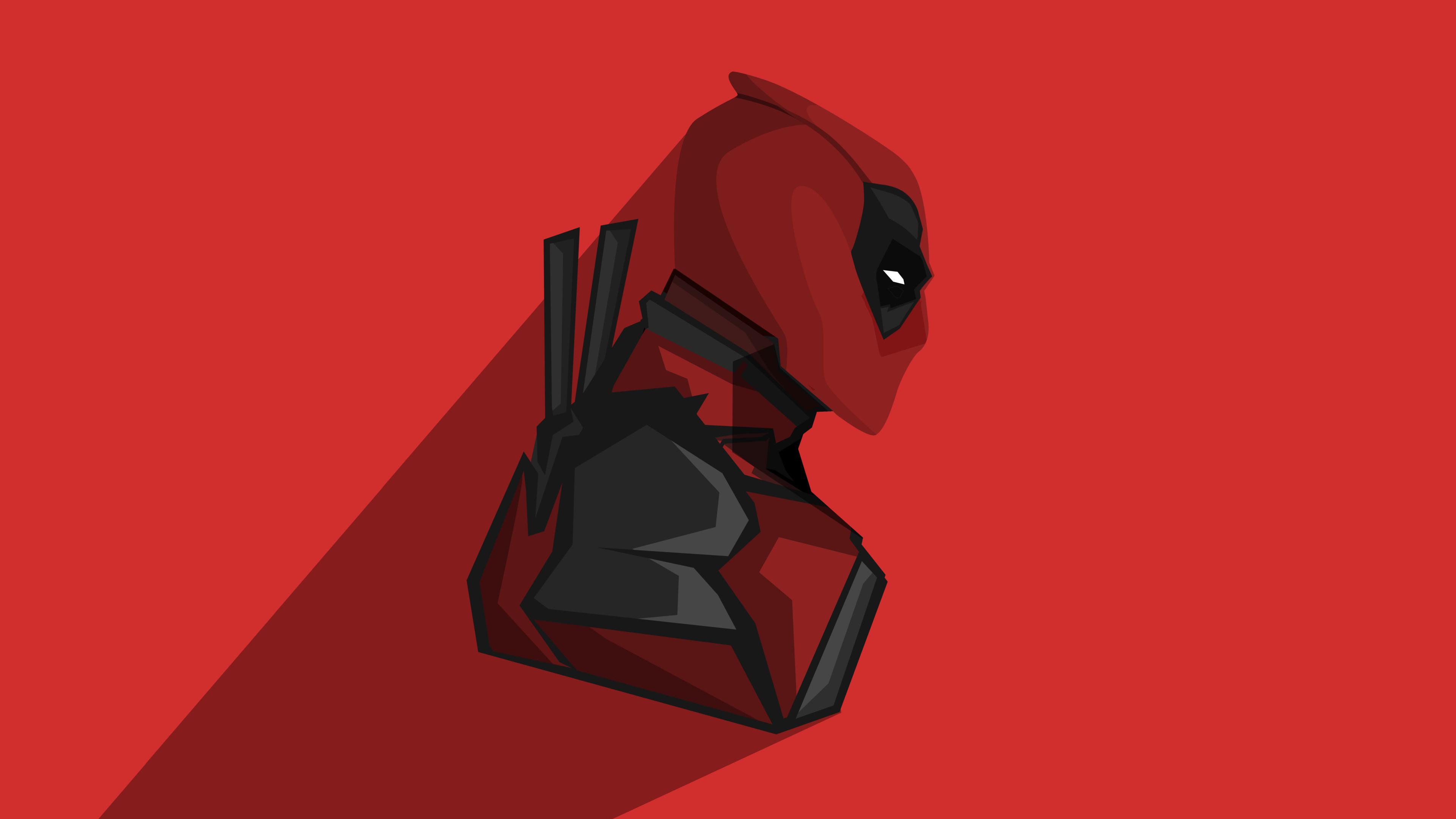 Deadpool Neon Minimal Wallpapers