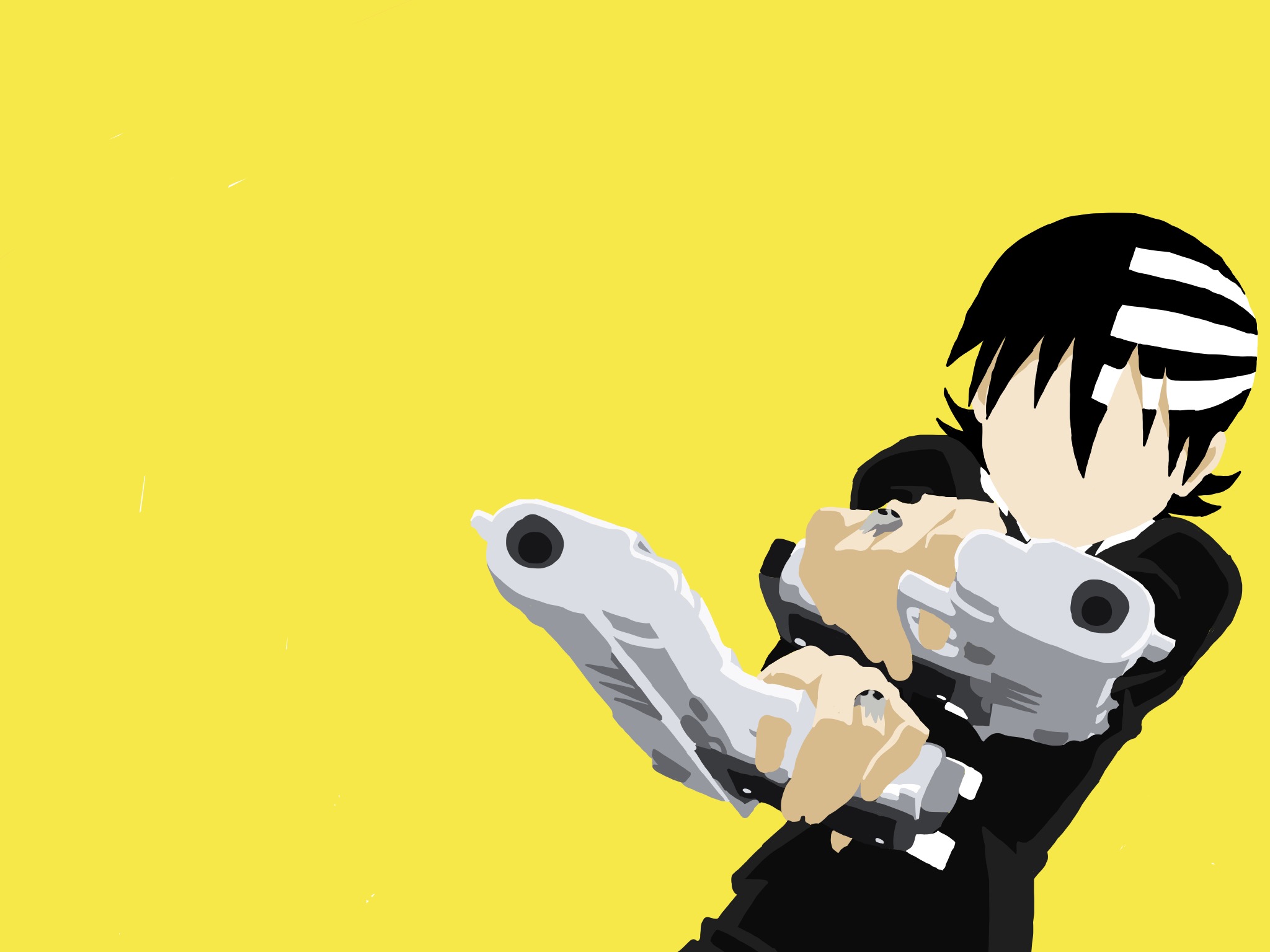 Death The Kid Soul Eater Minimal Wallpapers