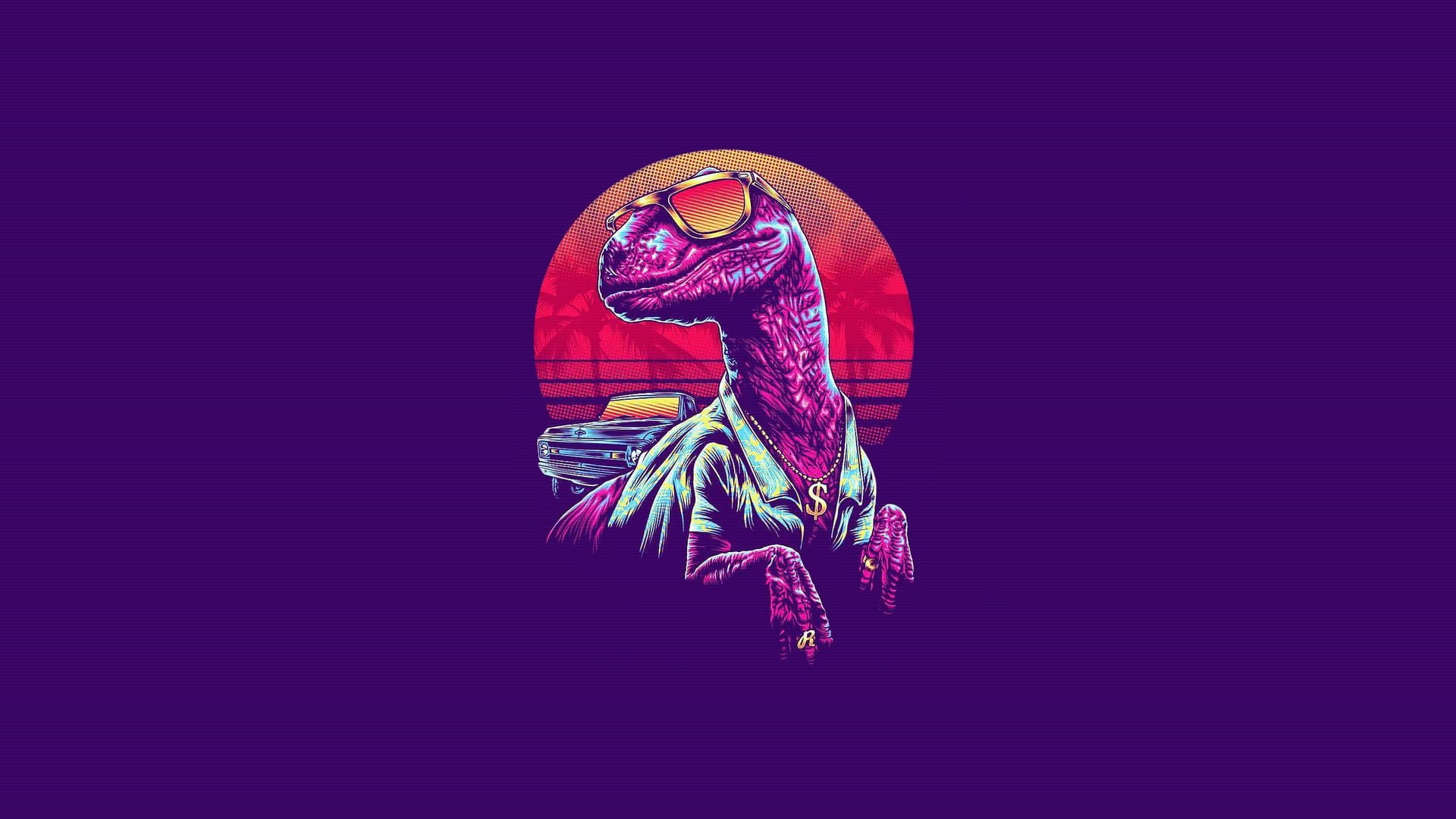 Dinosaur Simple Minimalist Wallpapers