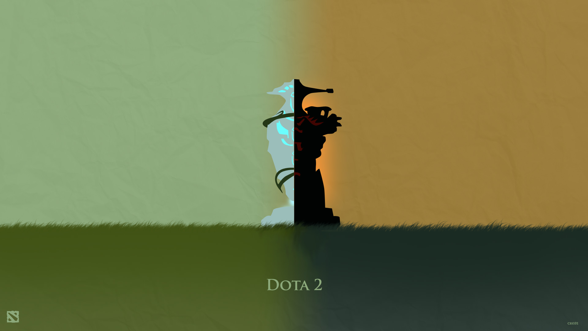 Dota 2 Cthulhu Minimalism Wallpapers