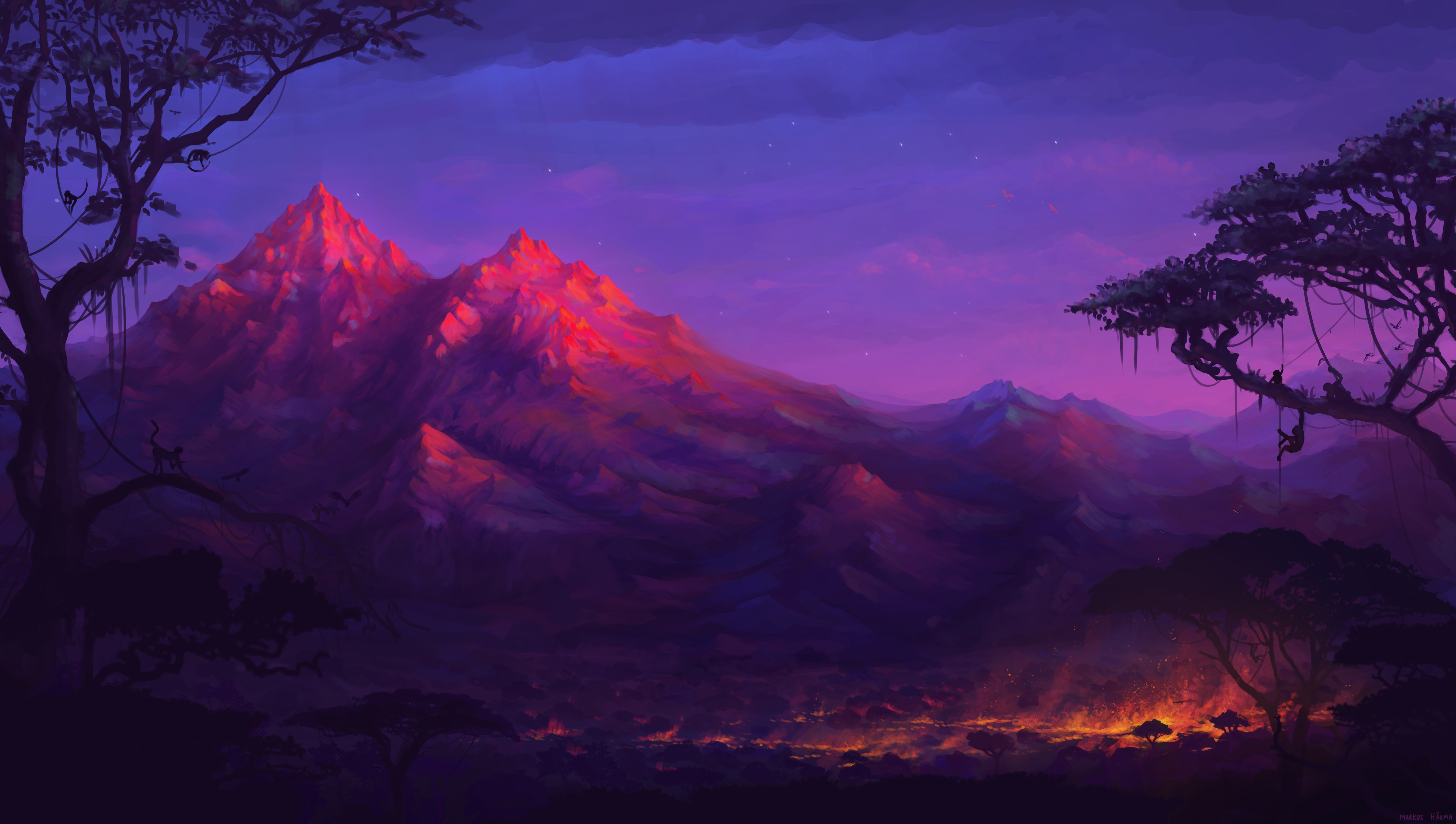 Dusk Art Wallpapers