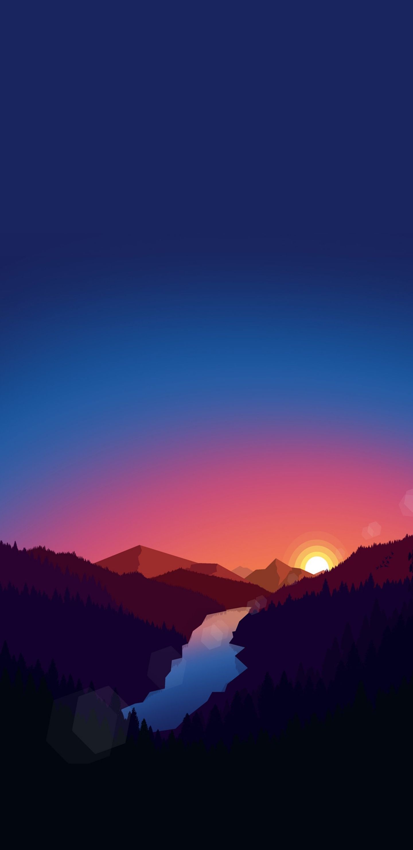 Gradient Evening Wallpapers