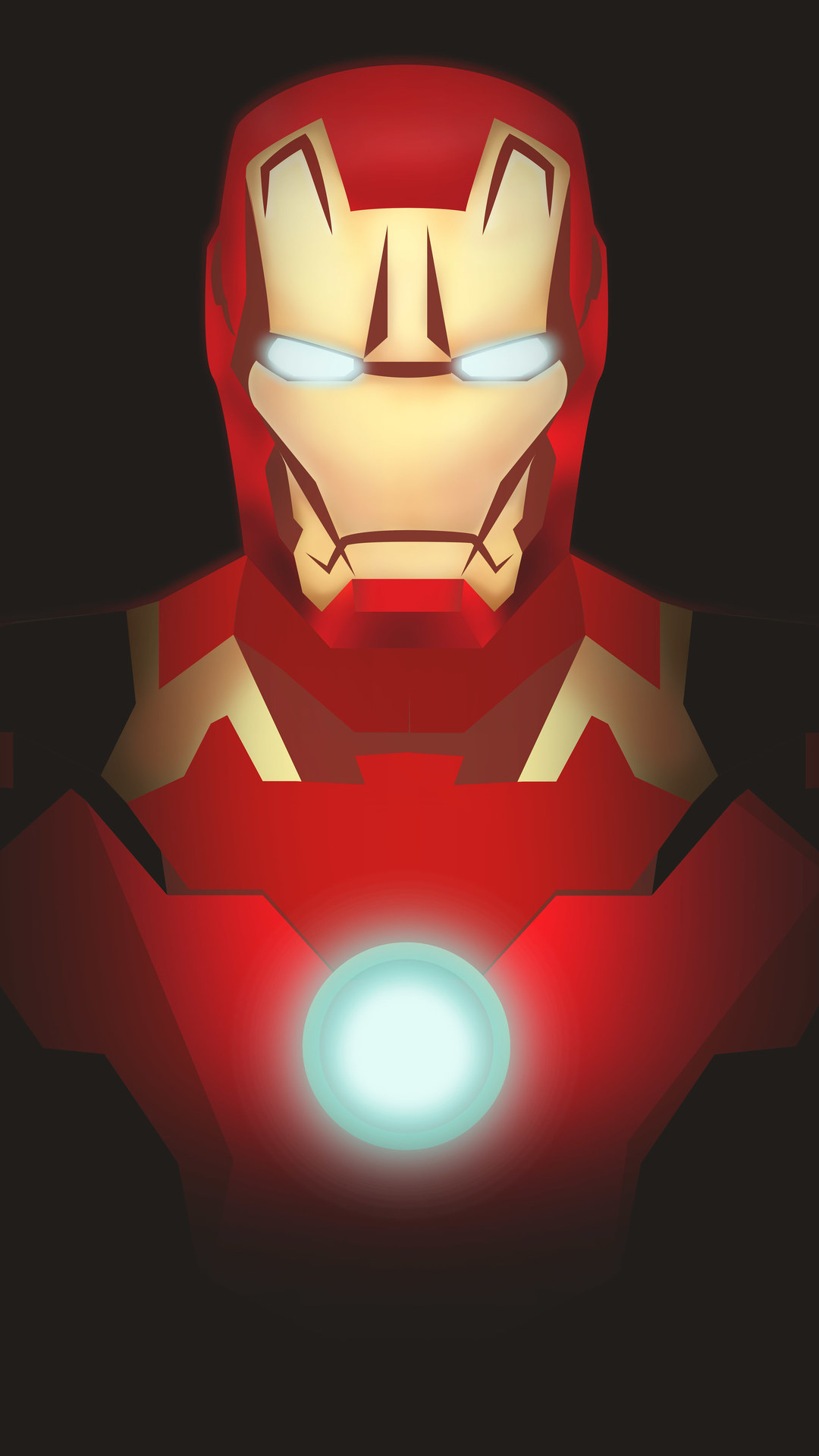 Iron Man Mask Minimal Wallpapers