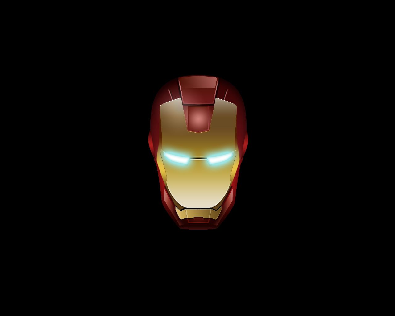 Iron Man Mask Minimal Wallpapers