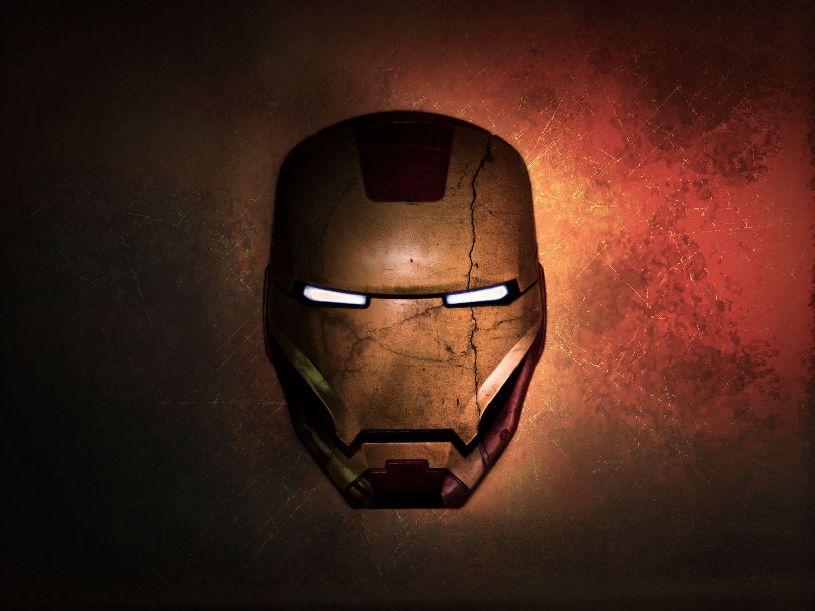 Iron Man Mask Minimal Wallpapers