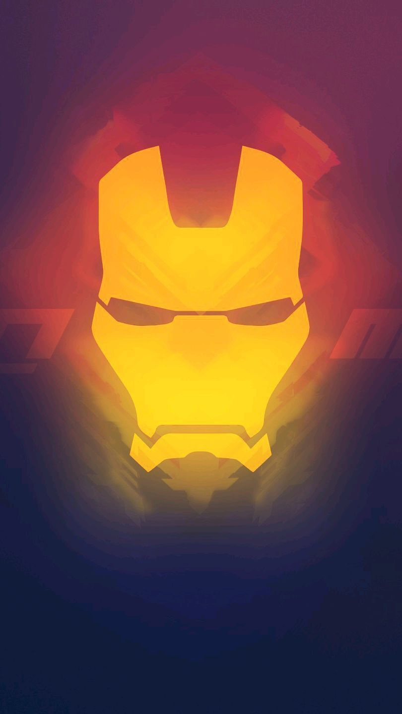 Iron Man Mask Minimal Wallpapers