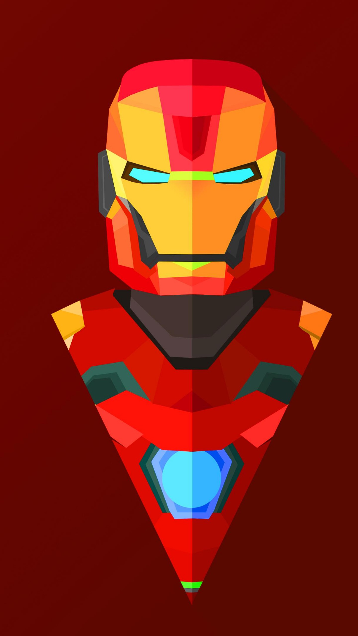 Iron Man Minimalism 2 Wallpapers