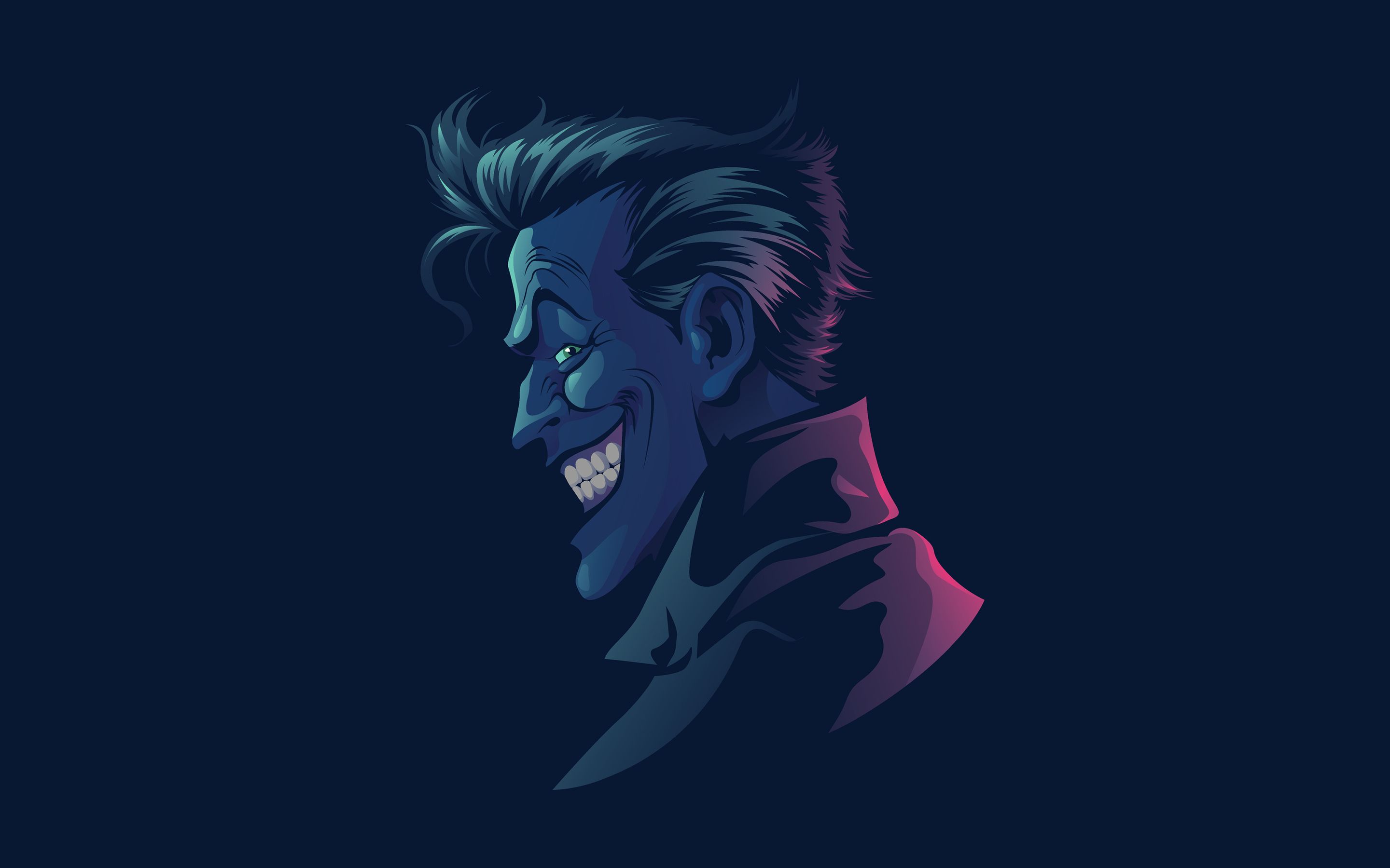 Joker Cool Minimal 4K Art 2021 Wallpapers