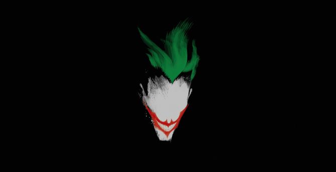 Joker Minimalist Face Wallpapers