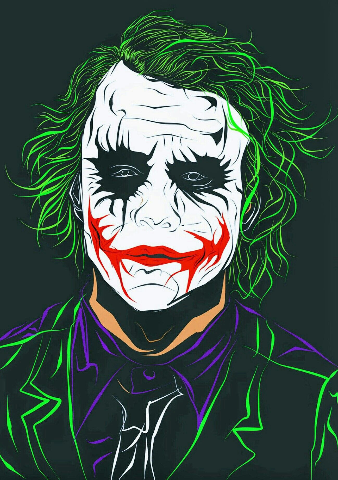 Joker Minimalist Face Wallpapers