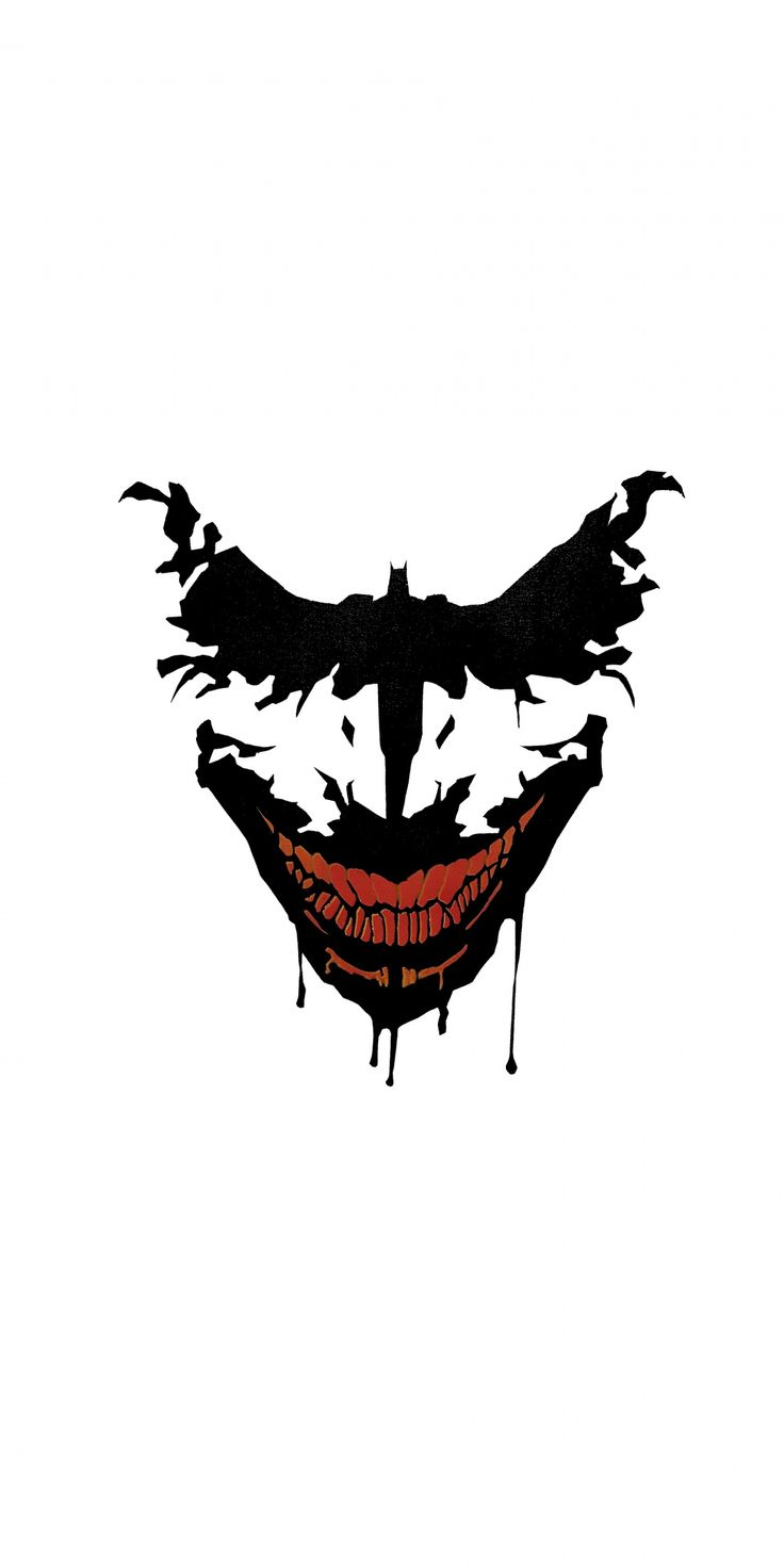 Joker Minimalist Smiling Wallpapers