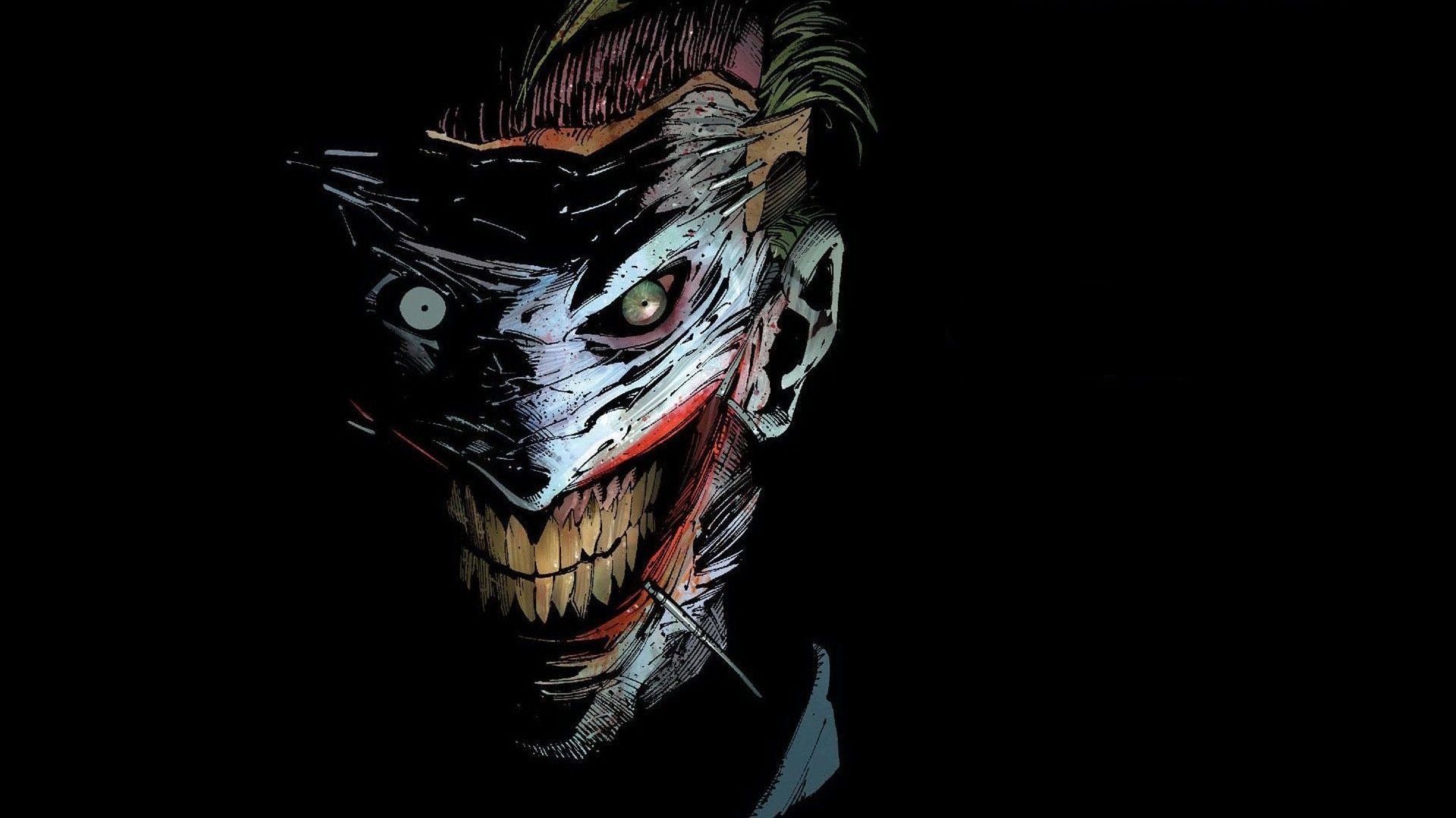 Joker Minimalist Smiling Wallpapers