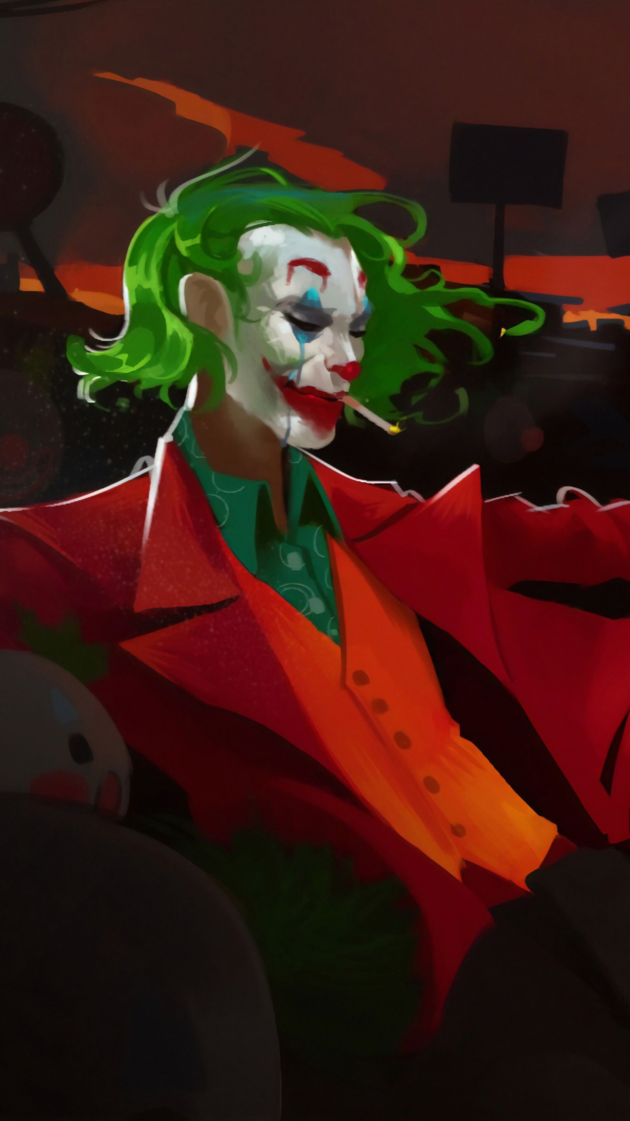 Joker Smoking Wallpapers