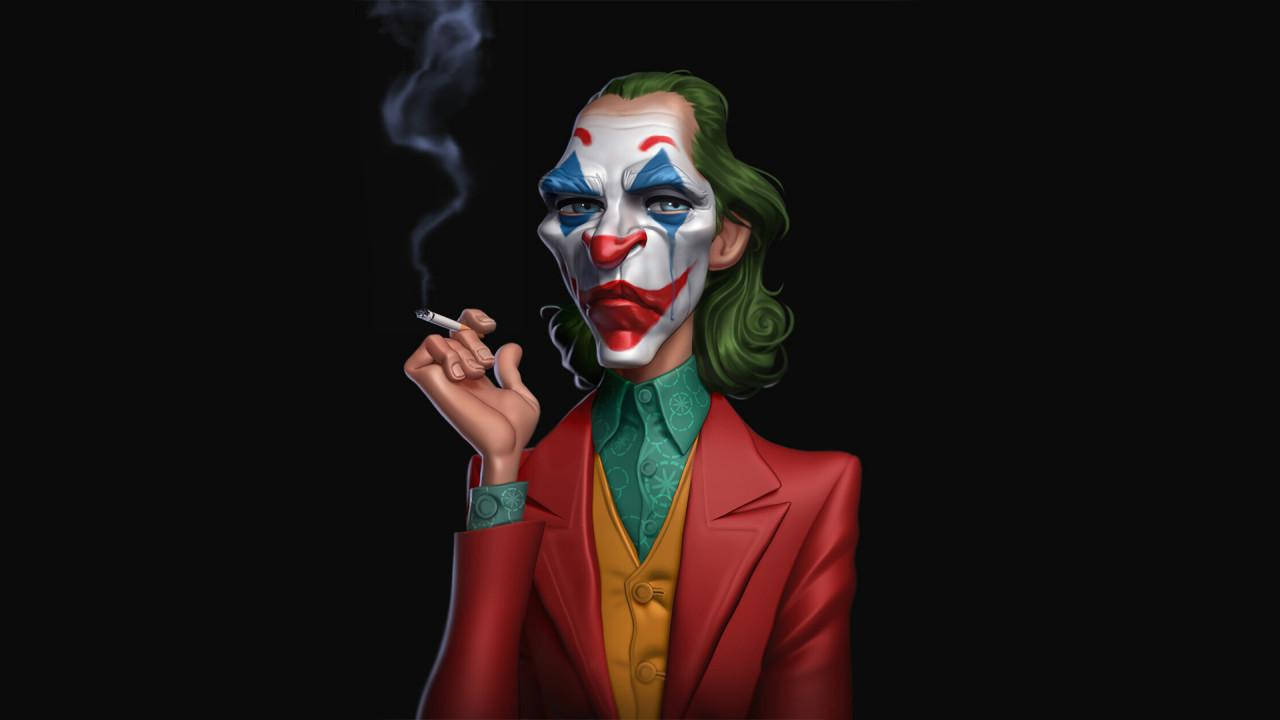 Joker Smoking Wallpapers