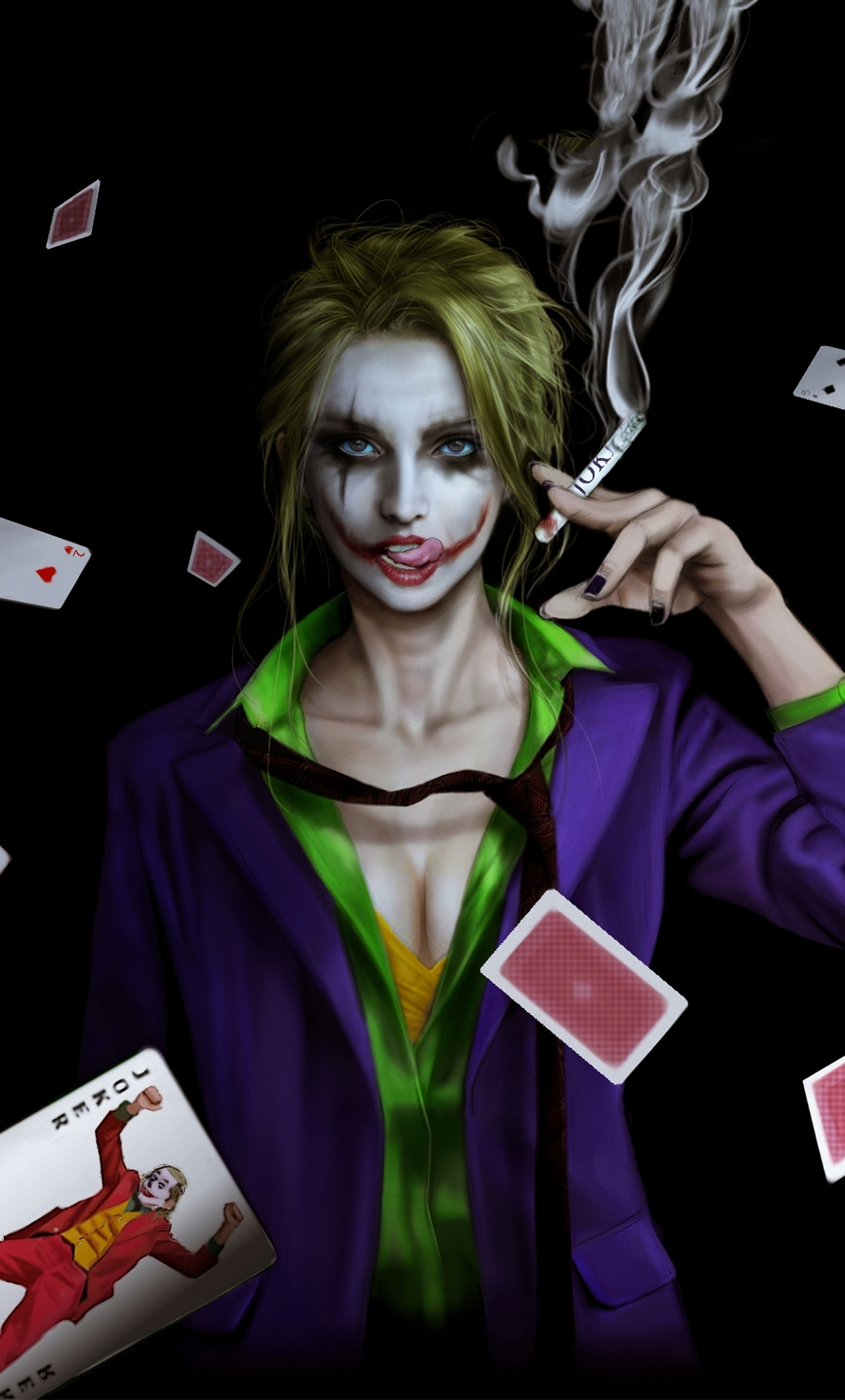 Joker Smoking Wallpapers