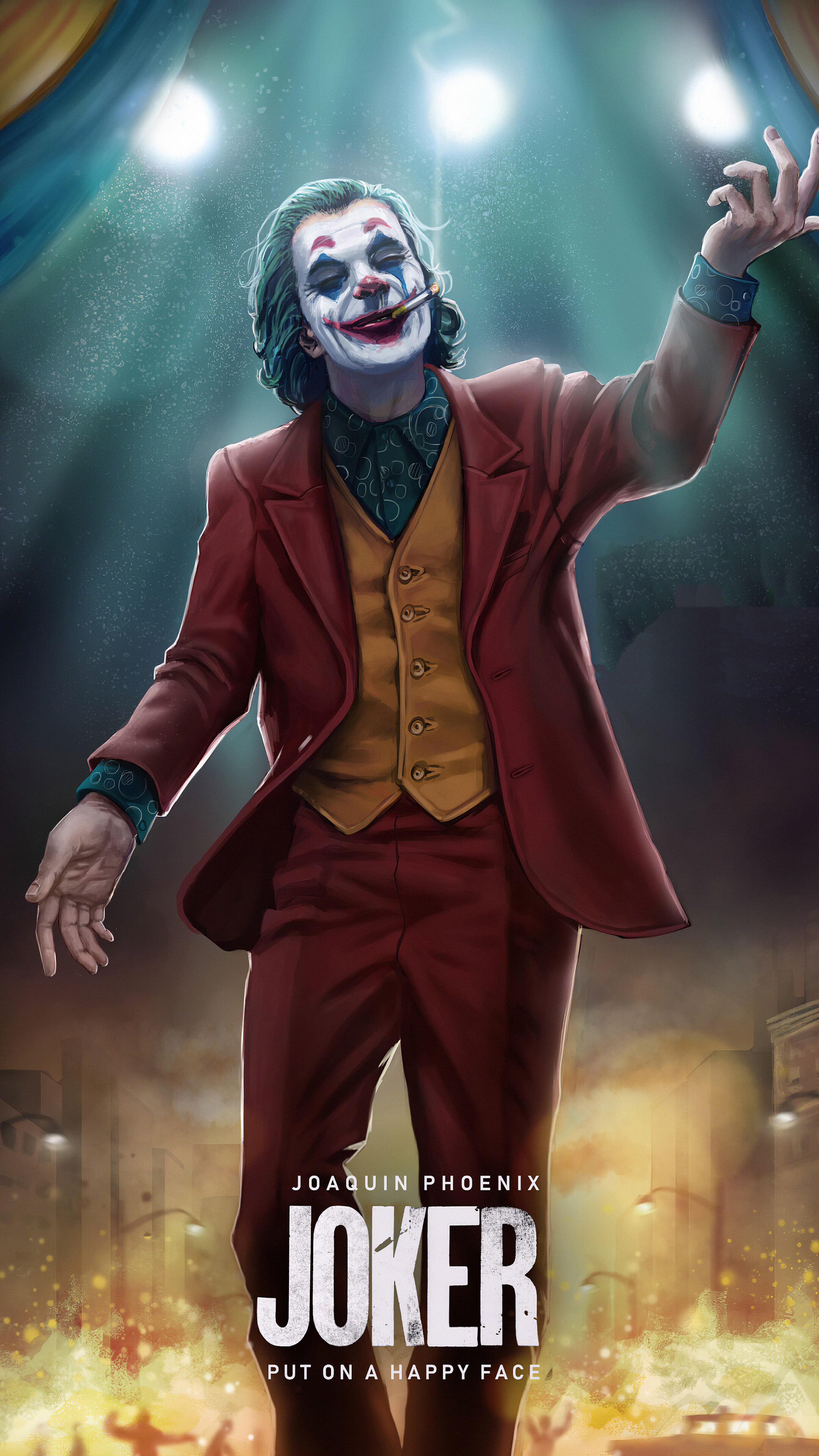 Joker Smoking Wallpapers