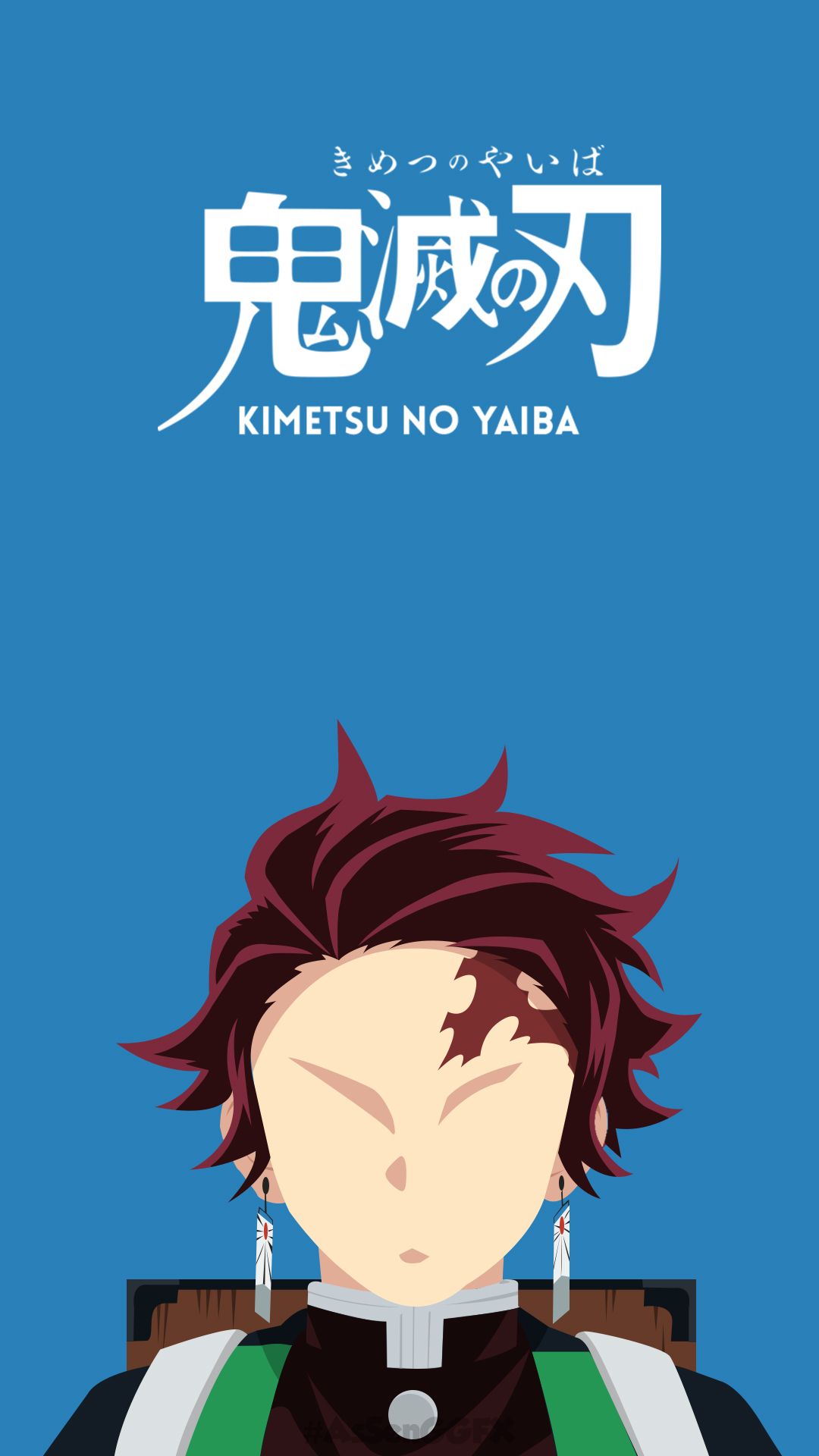 Kimetsu No Yaiba Minimal Wallpapers