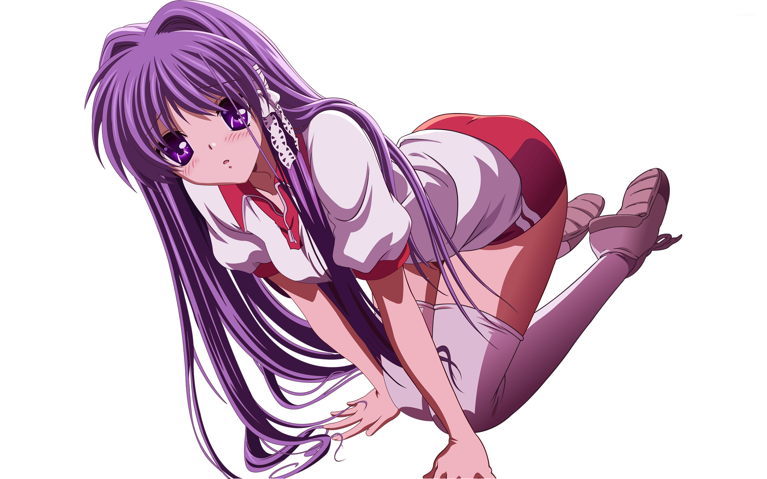 Kyou Fujibayashi Minimal Wallpapers