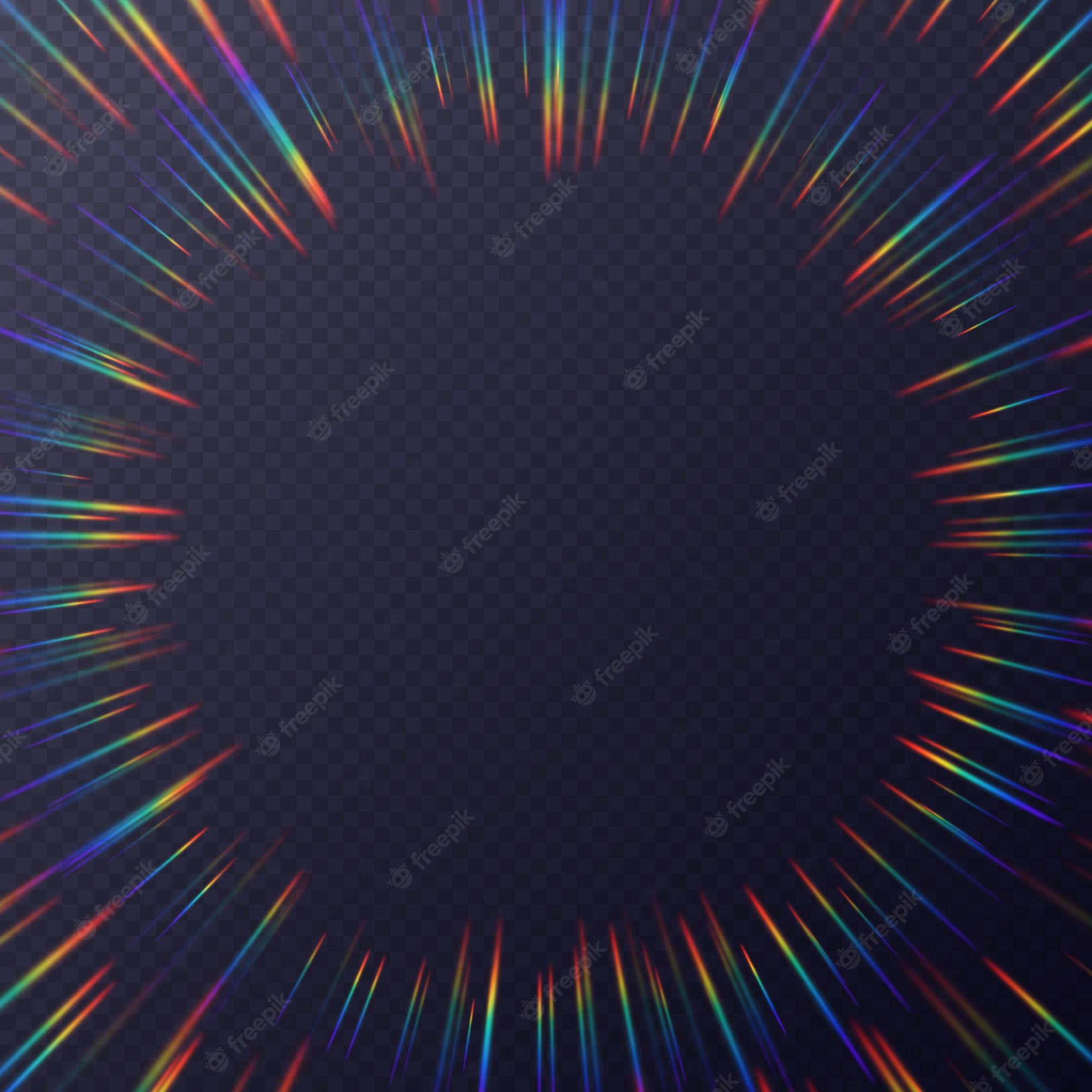 Light Beam Rainbow Wallpapers