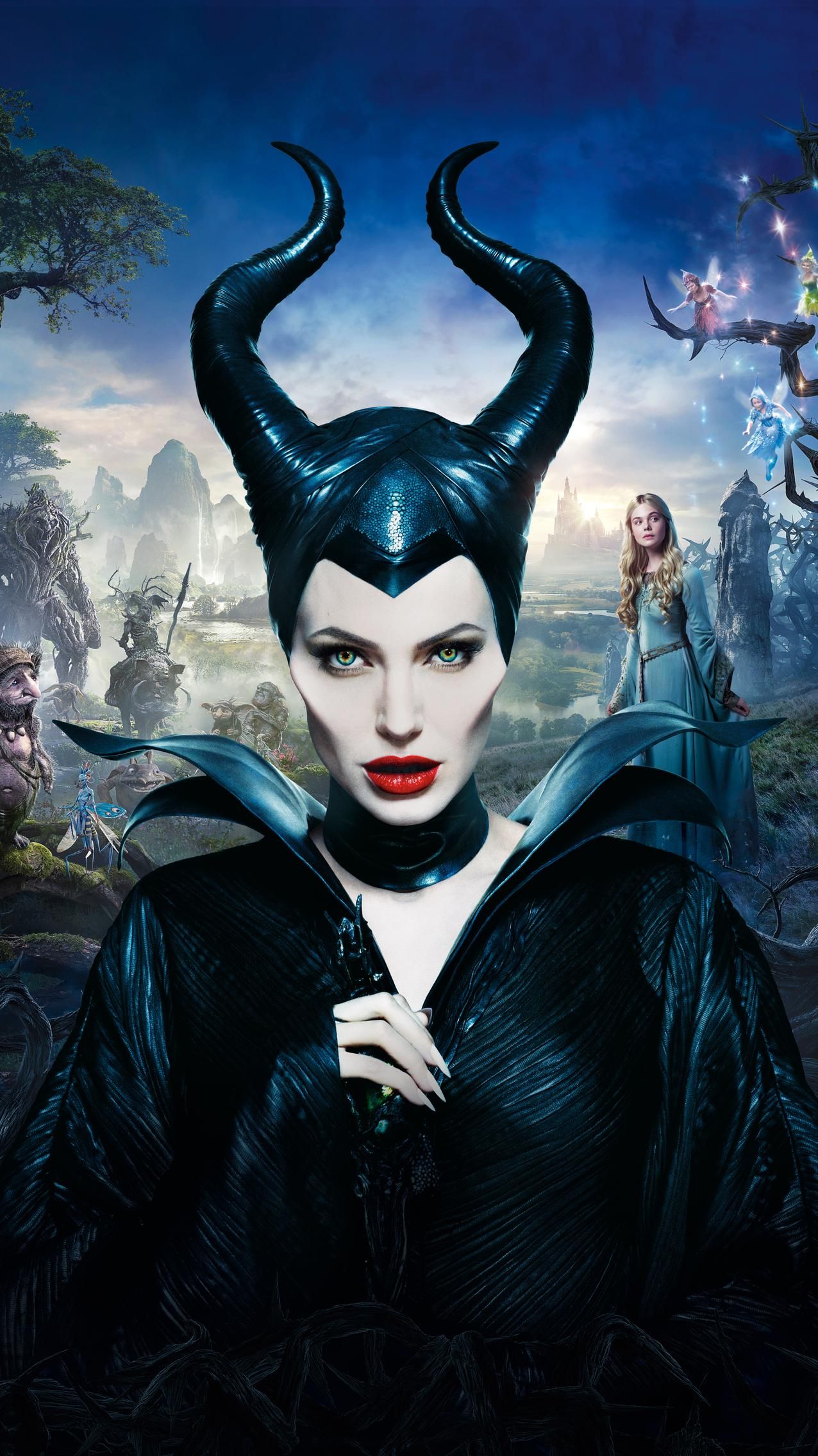 Maleficent Cool Minimal Wallpapers