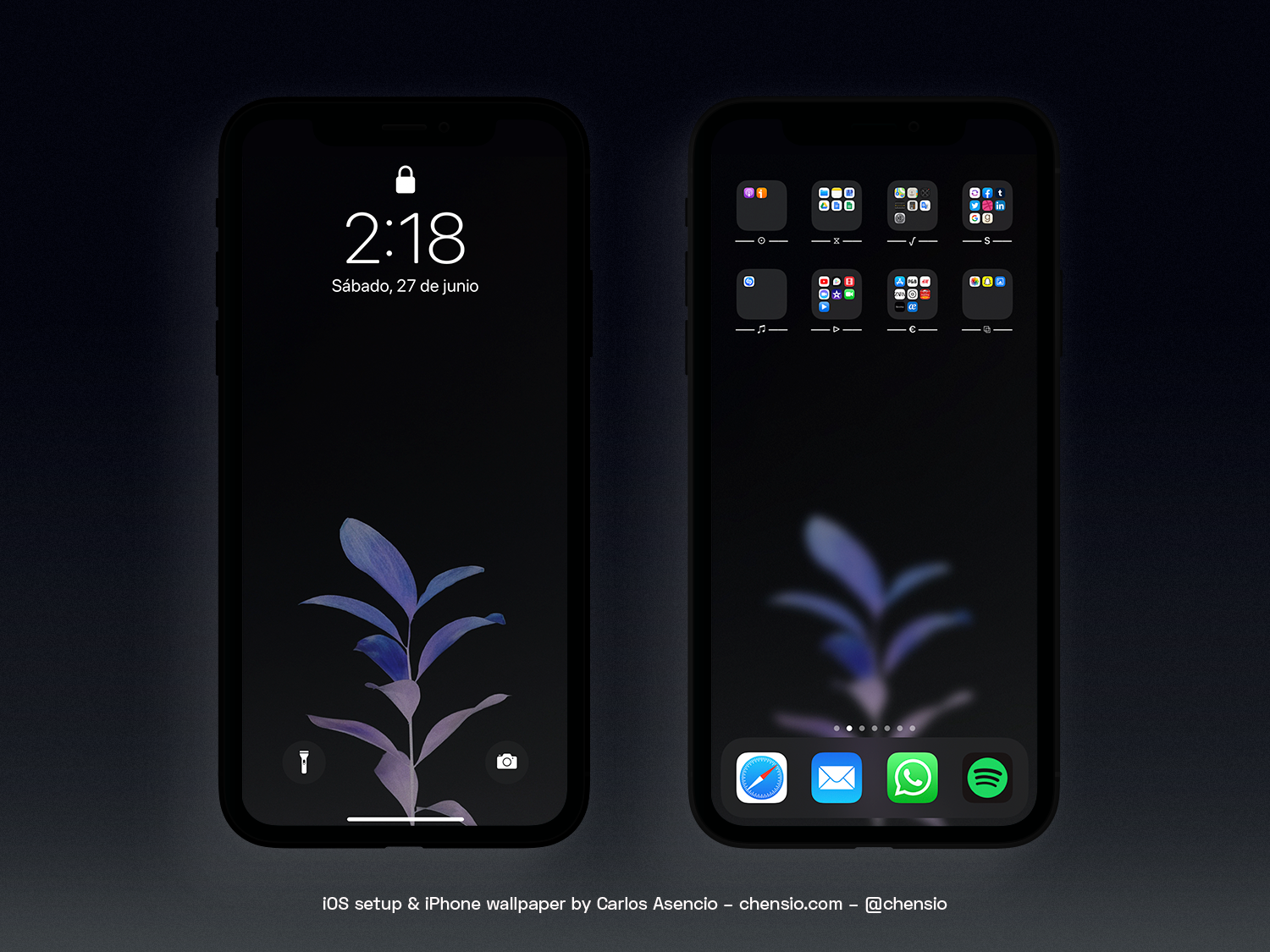 Minimal Dark Iphone Wallpapers