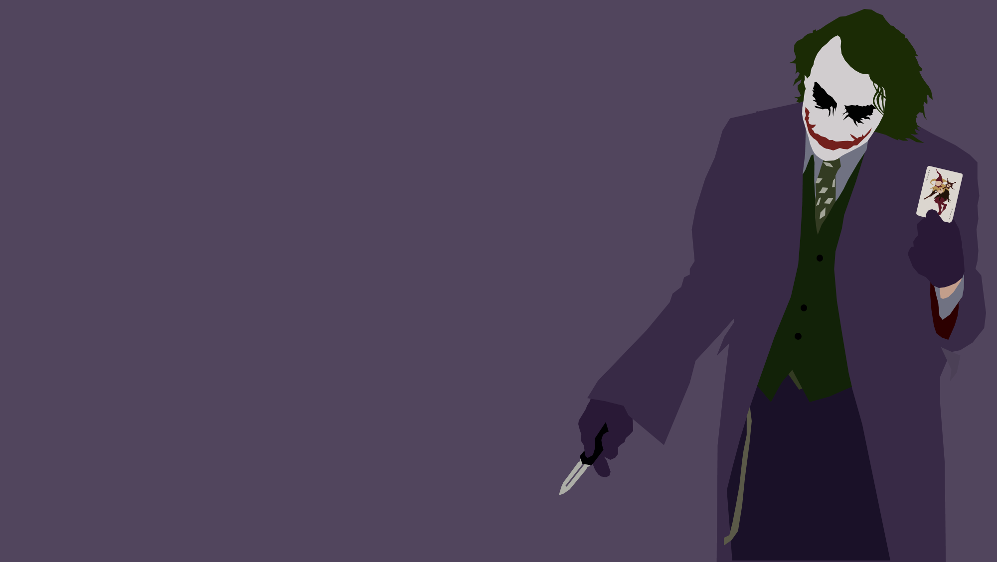 Minimal Joker Art Wallpapers