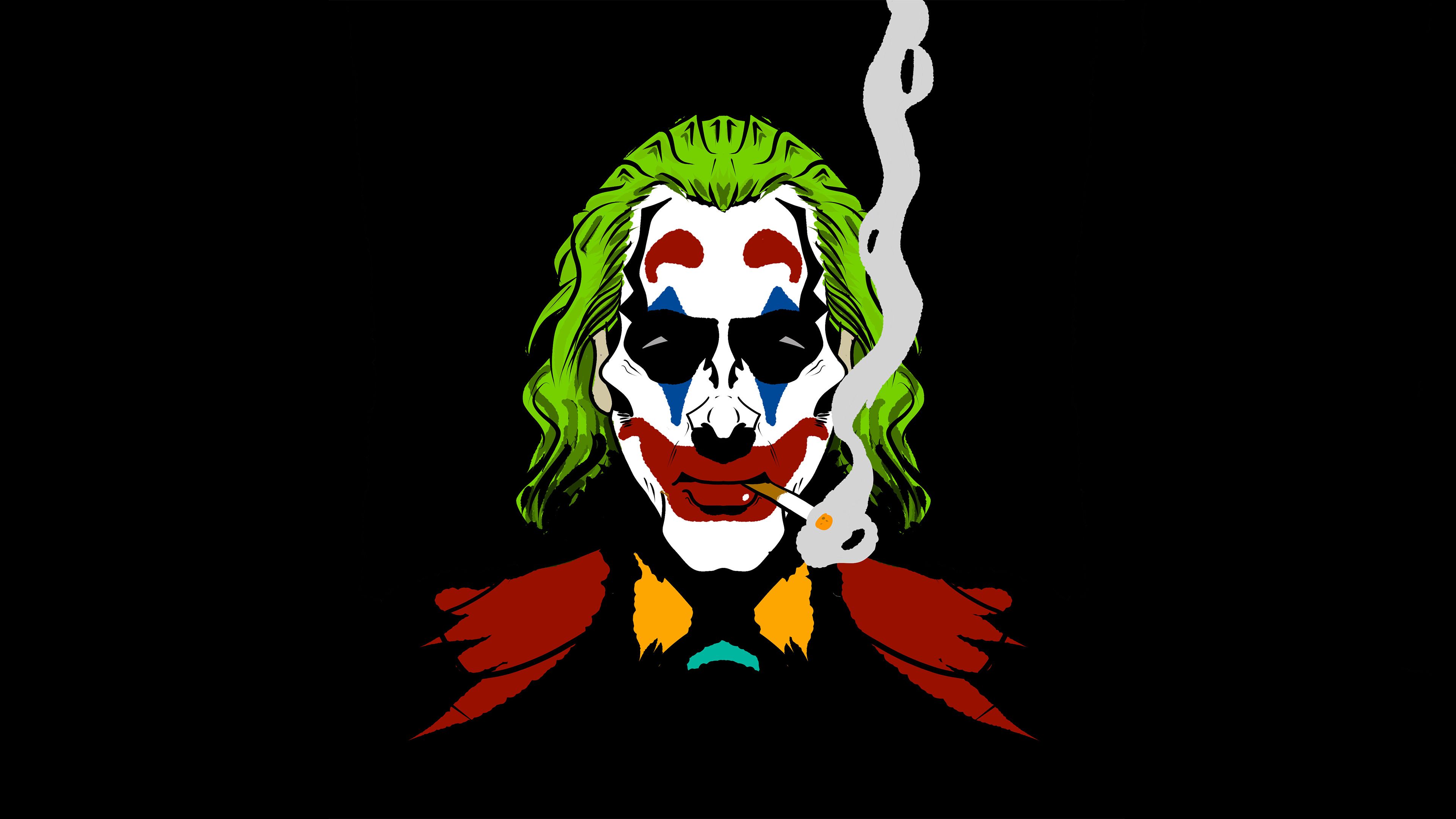 Minimal Joker Art Wallpapers